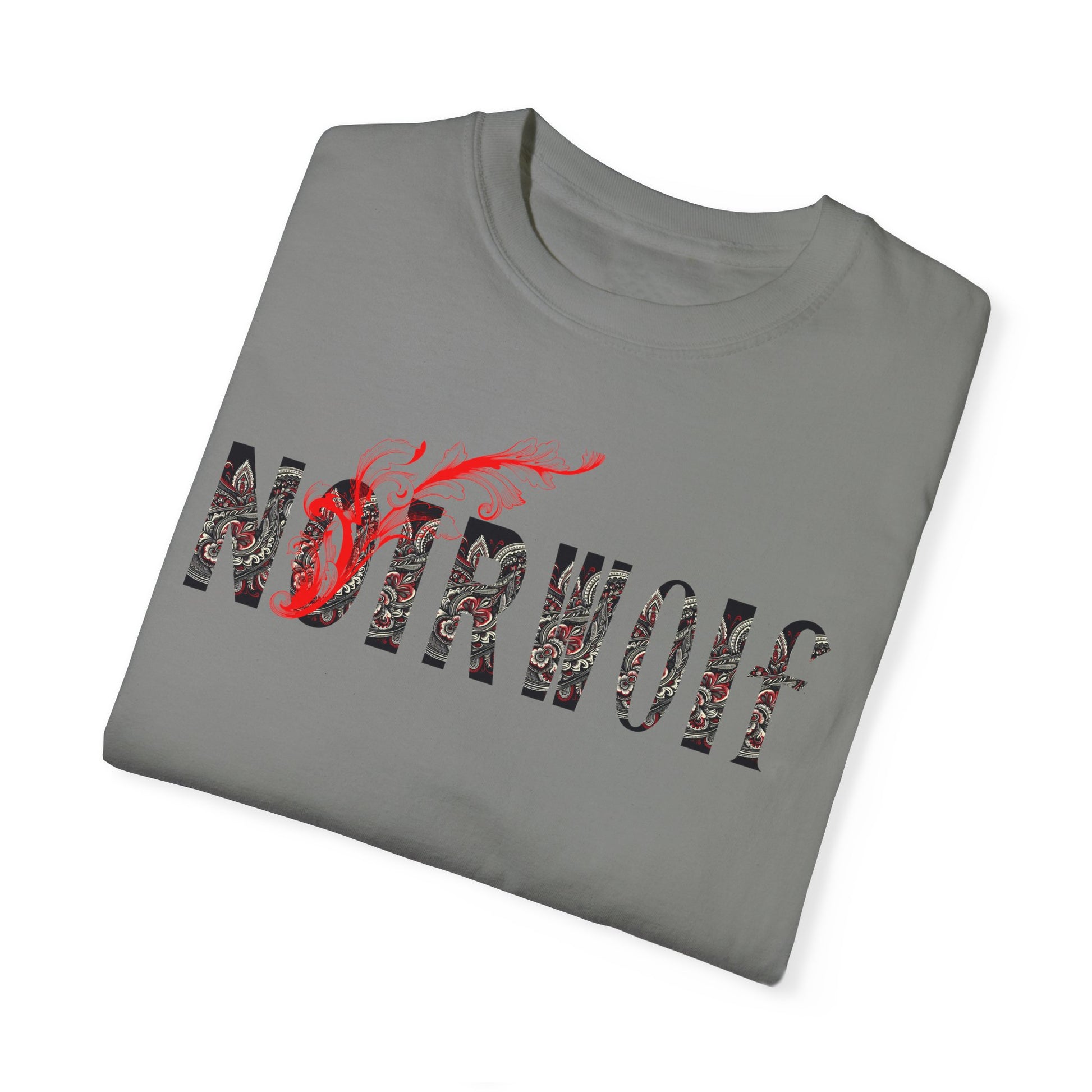 Unisex Garment-Dyed T-shirt De Opulence by Noir Wolf
