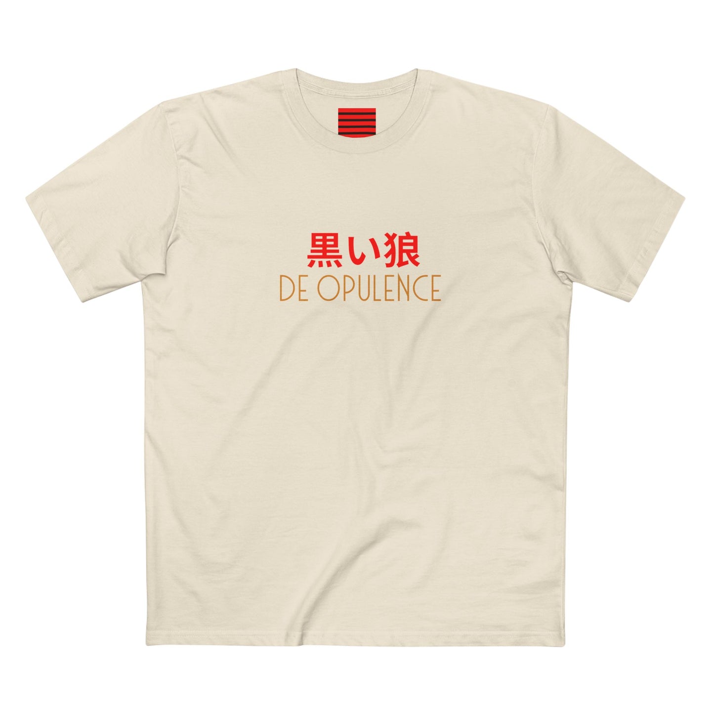 Men's Staple Tee De Opulence Natural