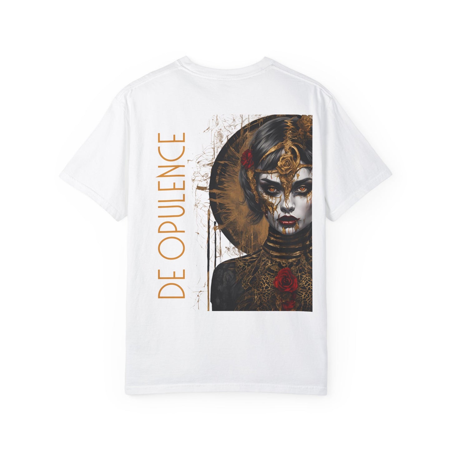 Unisex Garment-Dyed T-shirt De Opulence by Noir Wolf