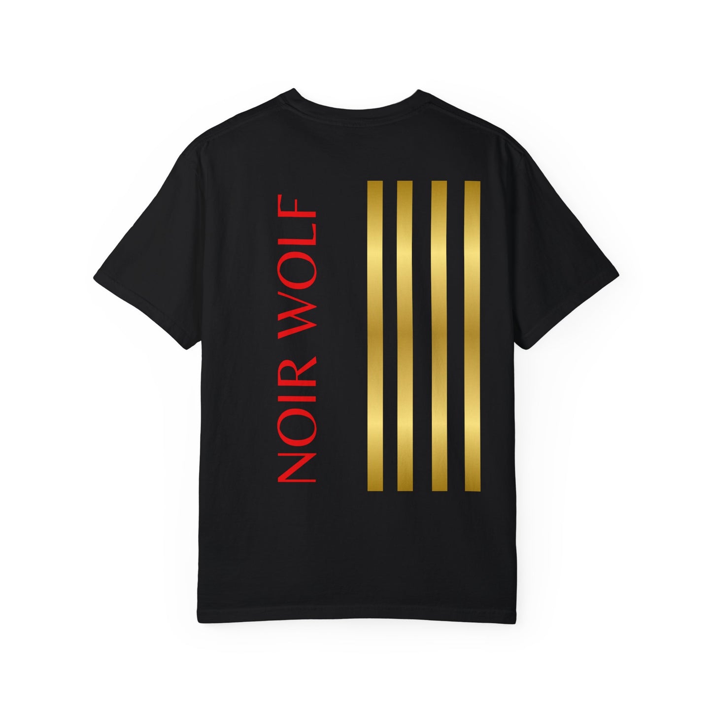 Unisex Garment-Dyed T-shirt  De Opluence by Noir Wolf