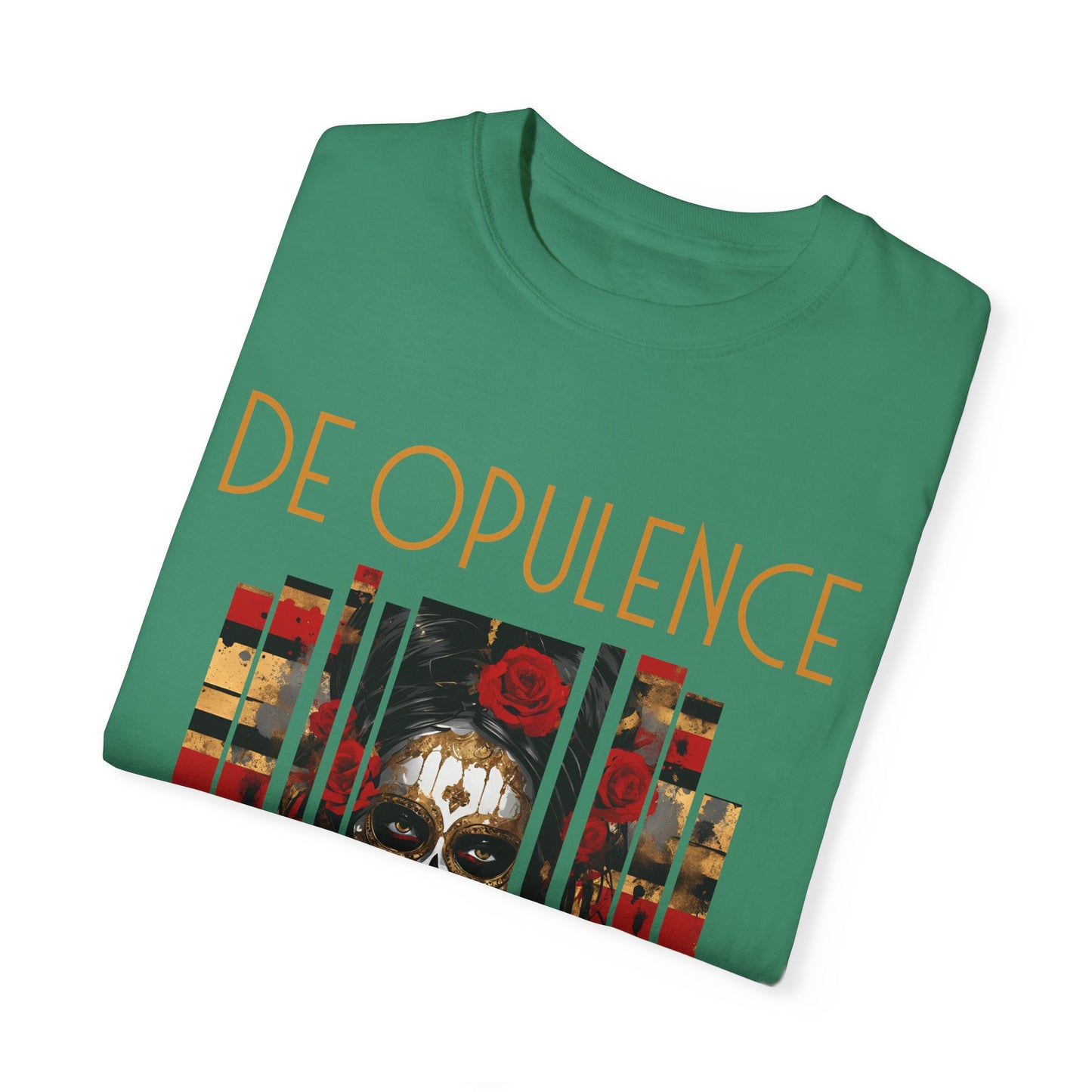 Unisex Garment-Dyed T-shirt  De Opulence by Noir Wolf