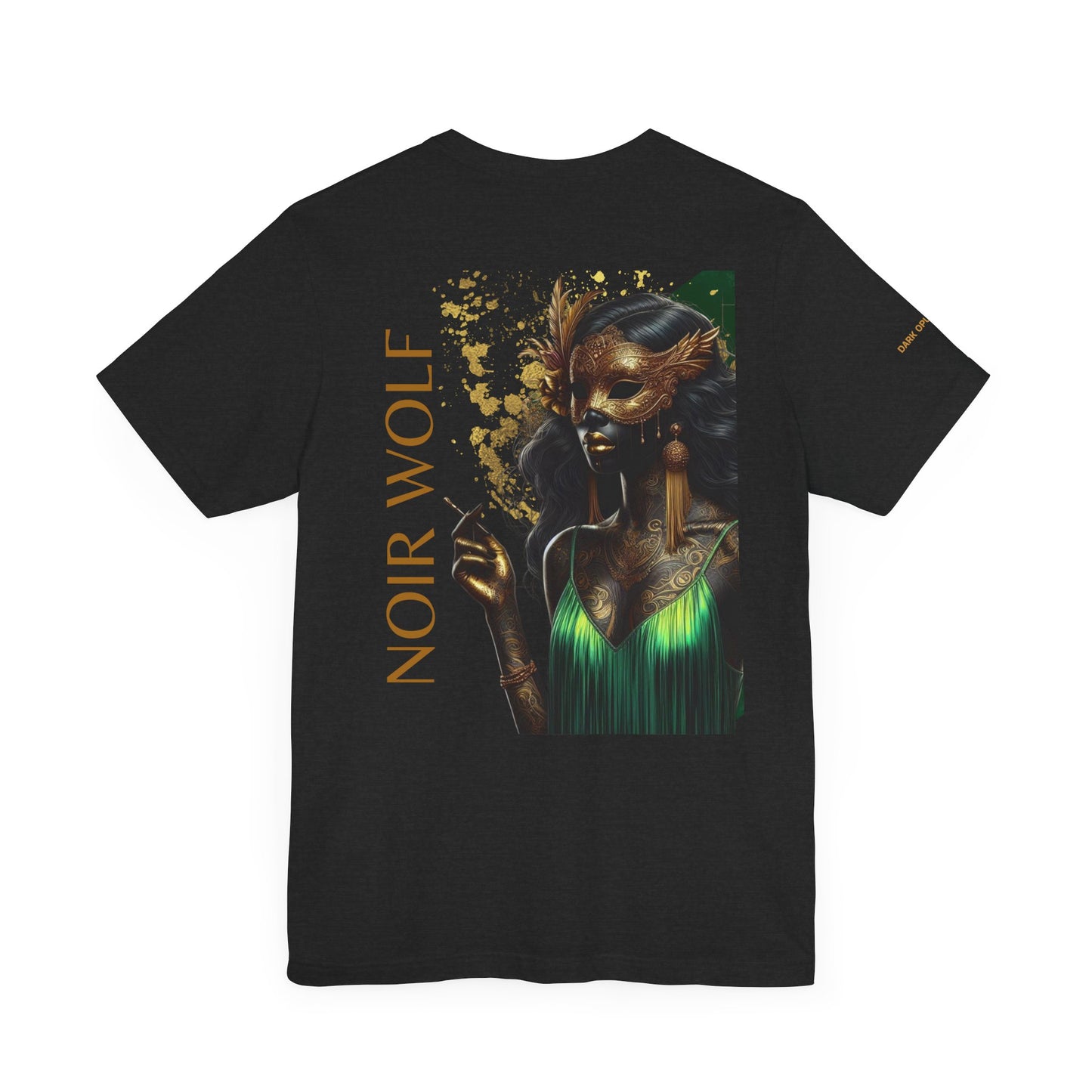Unisex Graphic Tee - DE OPULENCE & NOIR WOLF Design