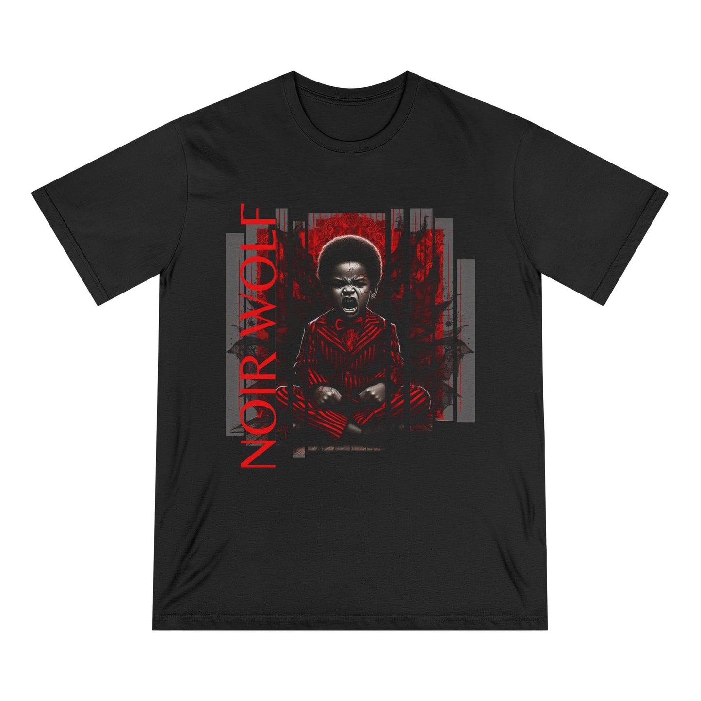 Organic Staple T-shirt little boy on the porch