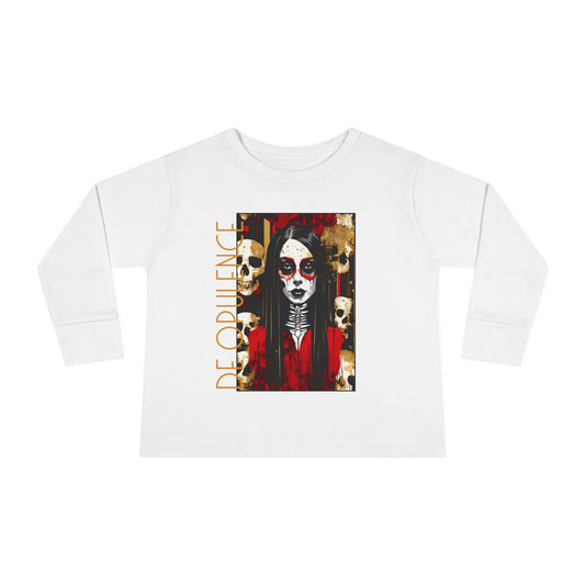 Toddler Long Sleeve Tee De Opulence by Noir Wolf