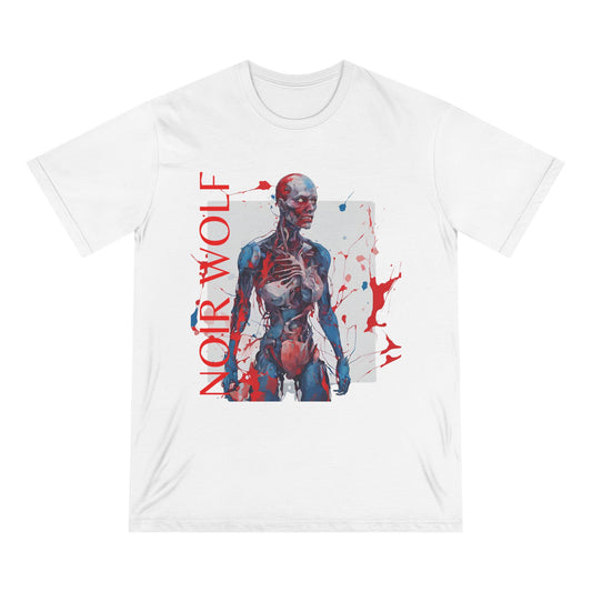 Organic Staple T-shirt  NOIR WOLF