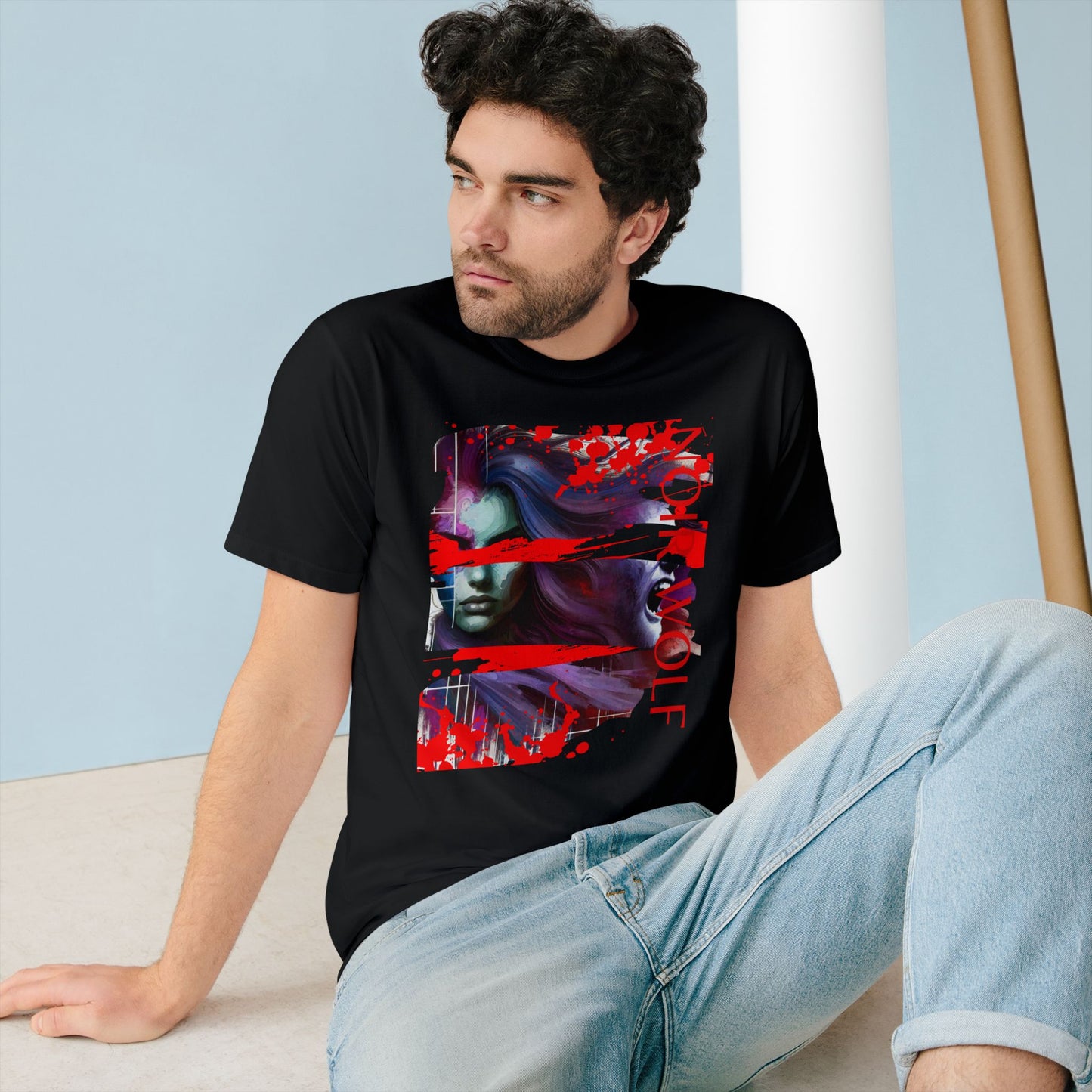 Organic Staple T-shirt LITTLE BOY BY NOIR WOLF