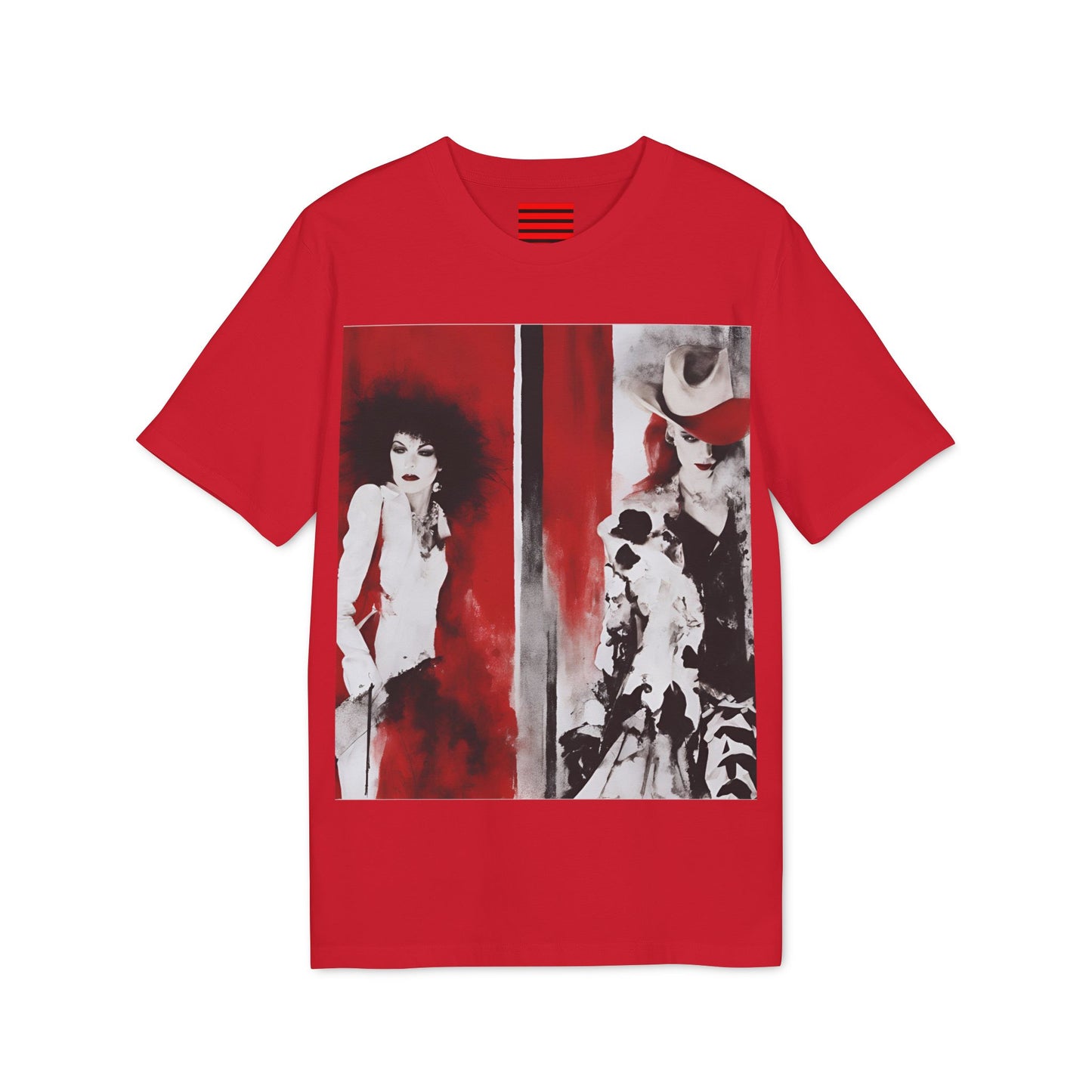 Unisex Creator 2.0 T-shirt Noir Wolf Red