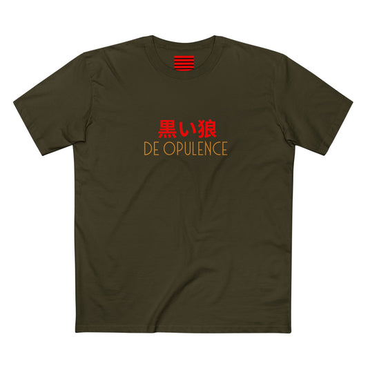Men's Staple Tee De Opulence Army