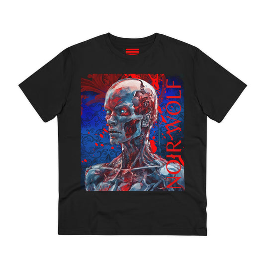 Organic Creator T-shirt - Unisex Blue Doom by Noir Wolf