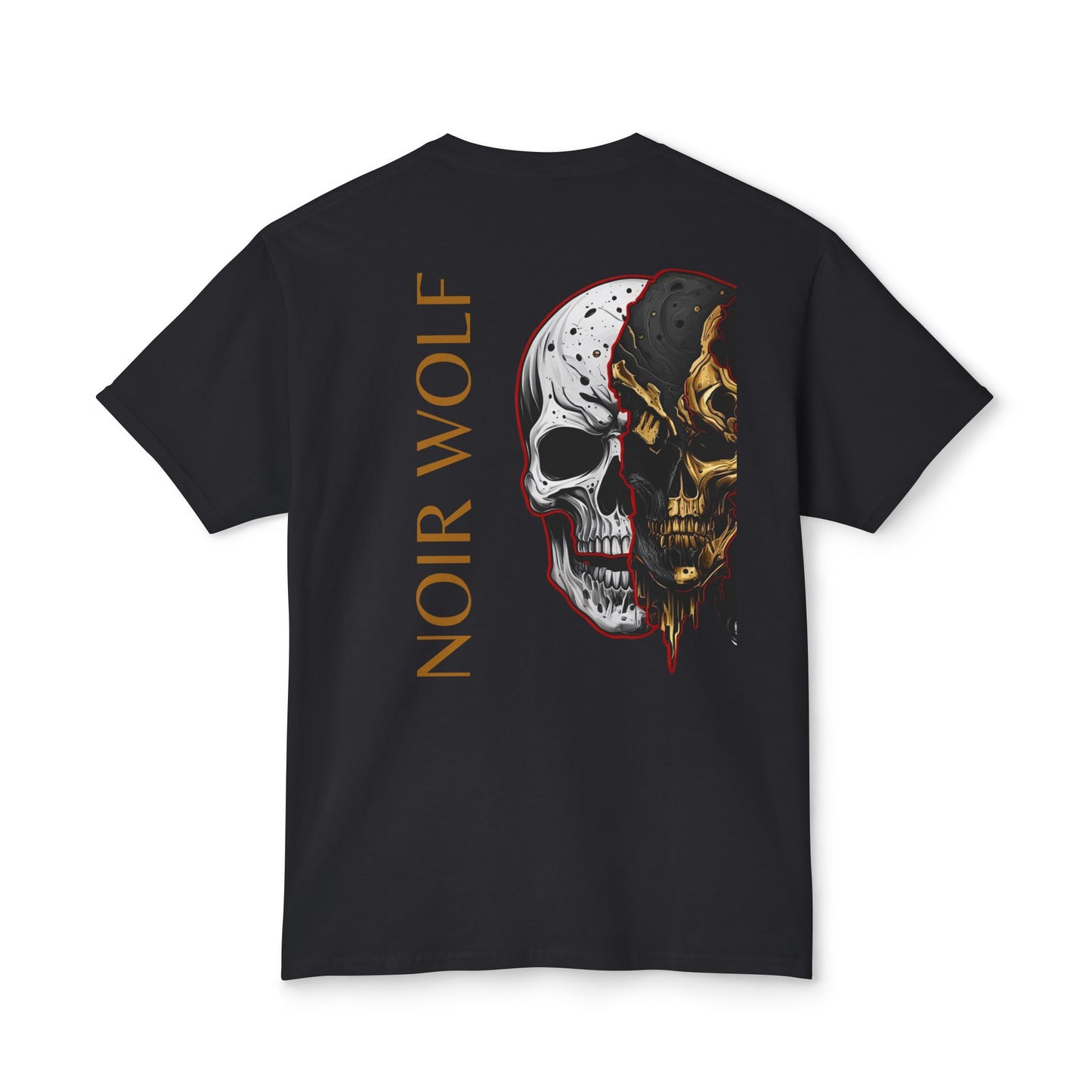 Unisex HD Cotton™ Graphic T-Shirt - Depouilence & Noir Wolf Design