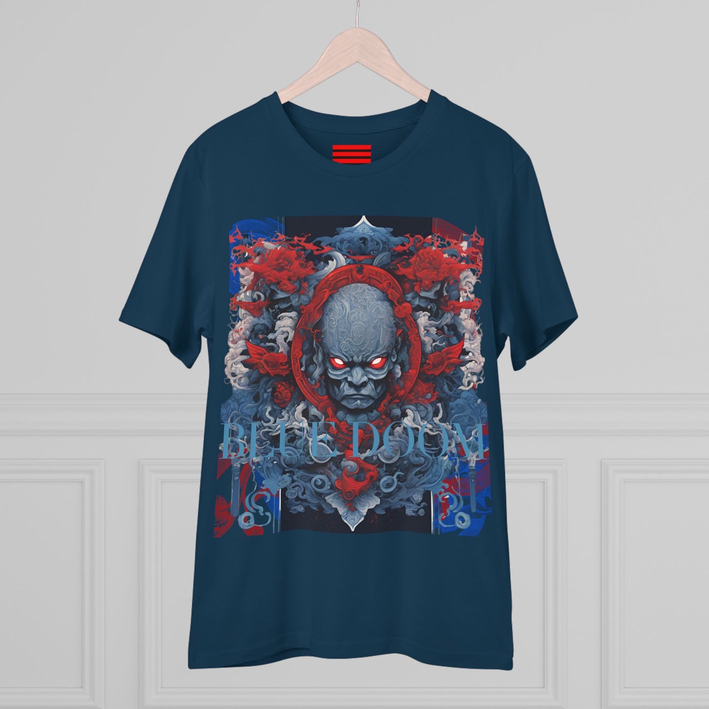 Organic Creator T-shirt - Unisex Blue Doom by Noir Wolf