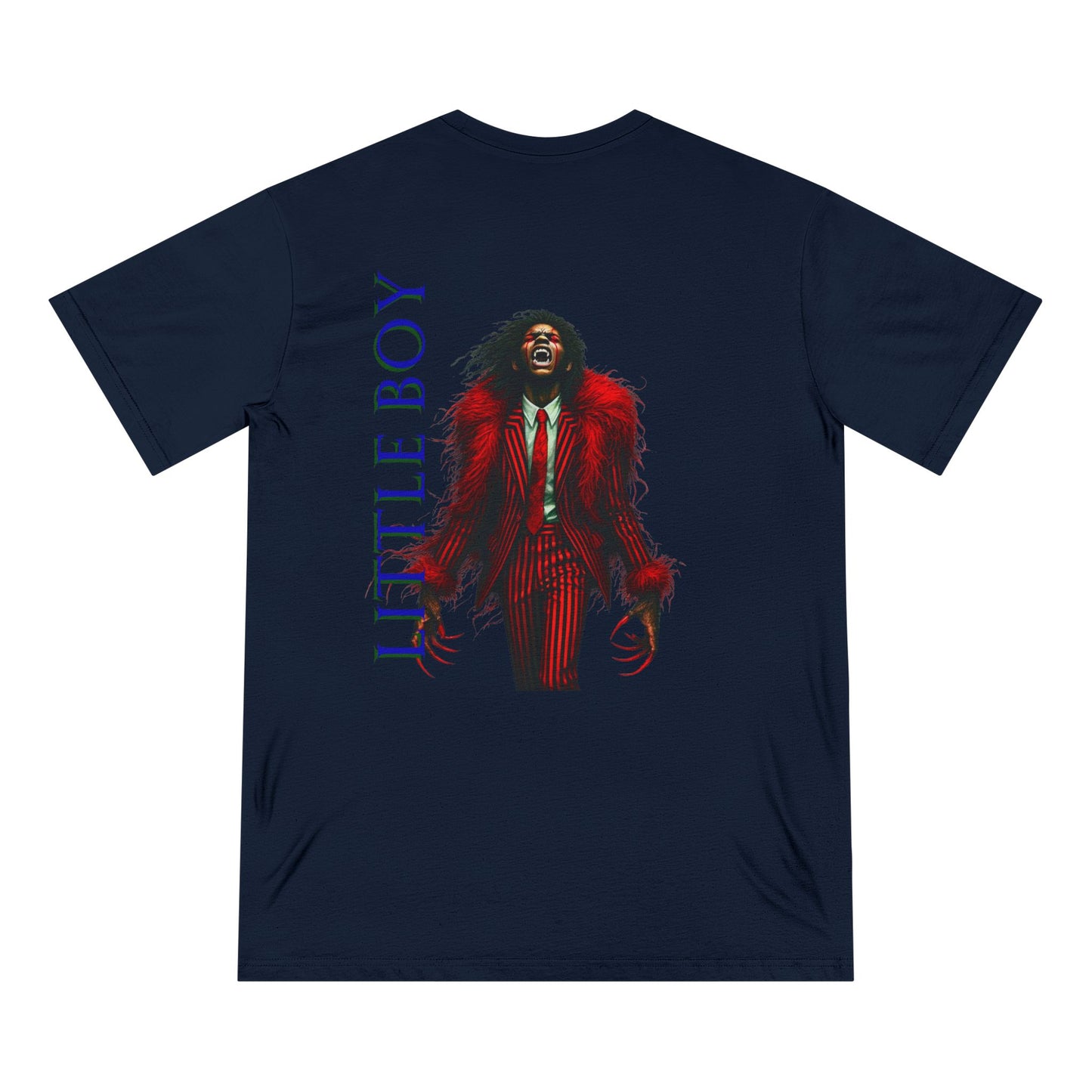 Organic Staple T-shirt little boy on the porch