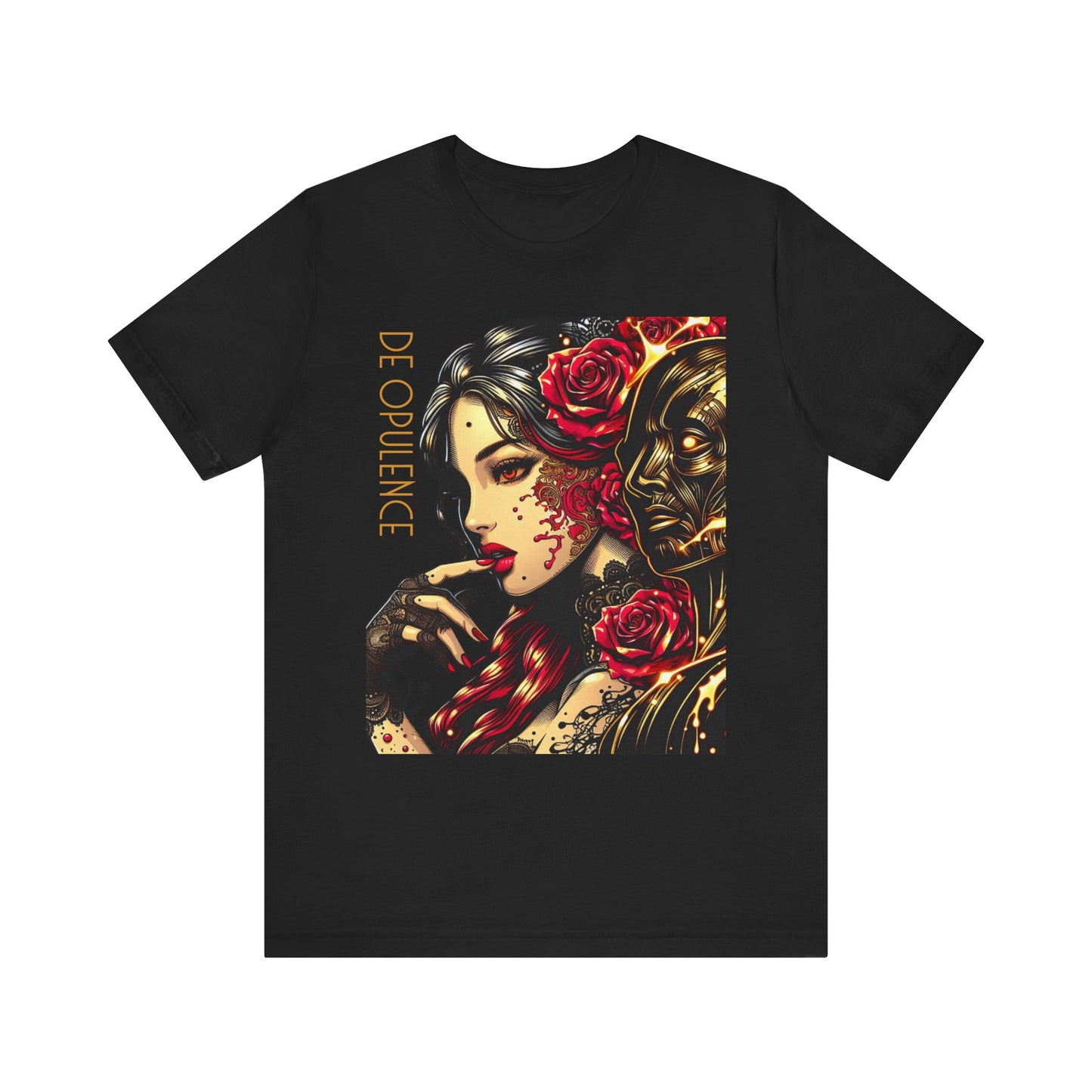 Unisex Jersey Short Sleeve Tee Black