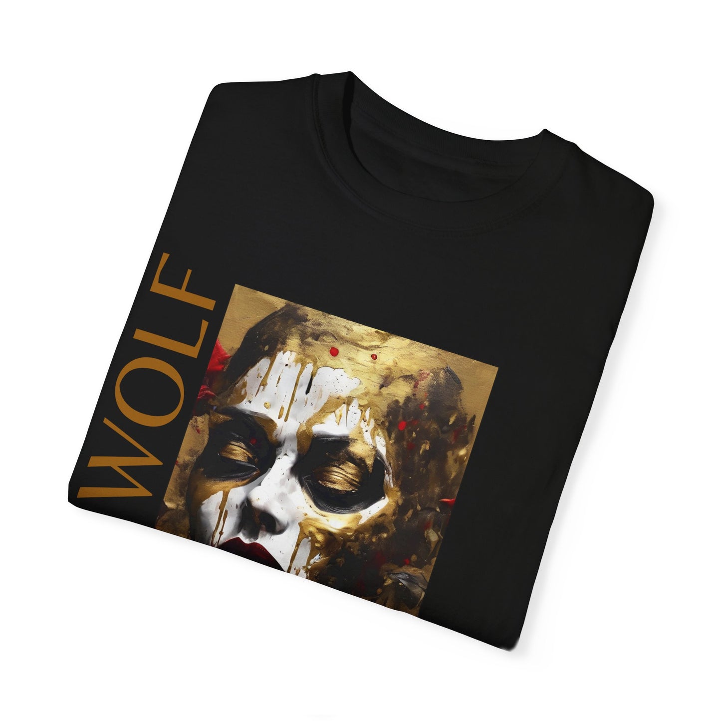 Unisex Garment-Dyed T-shirt De Opulence by Noir Wolf