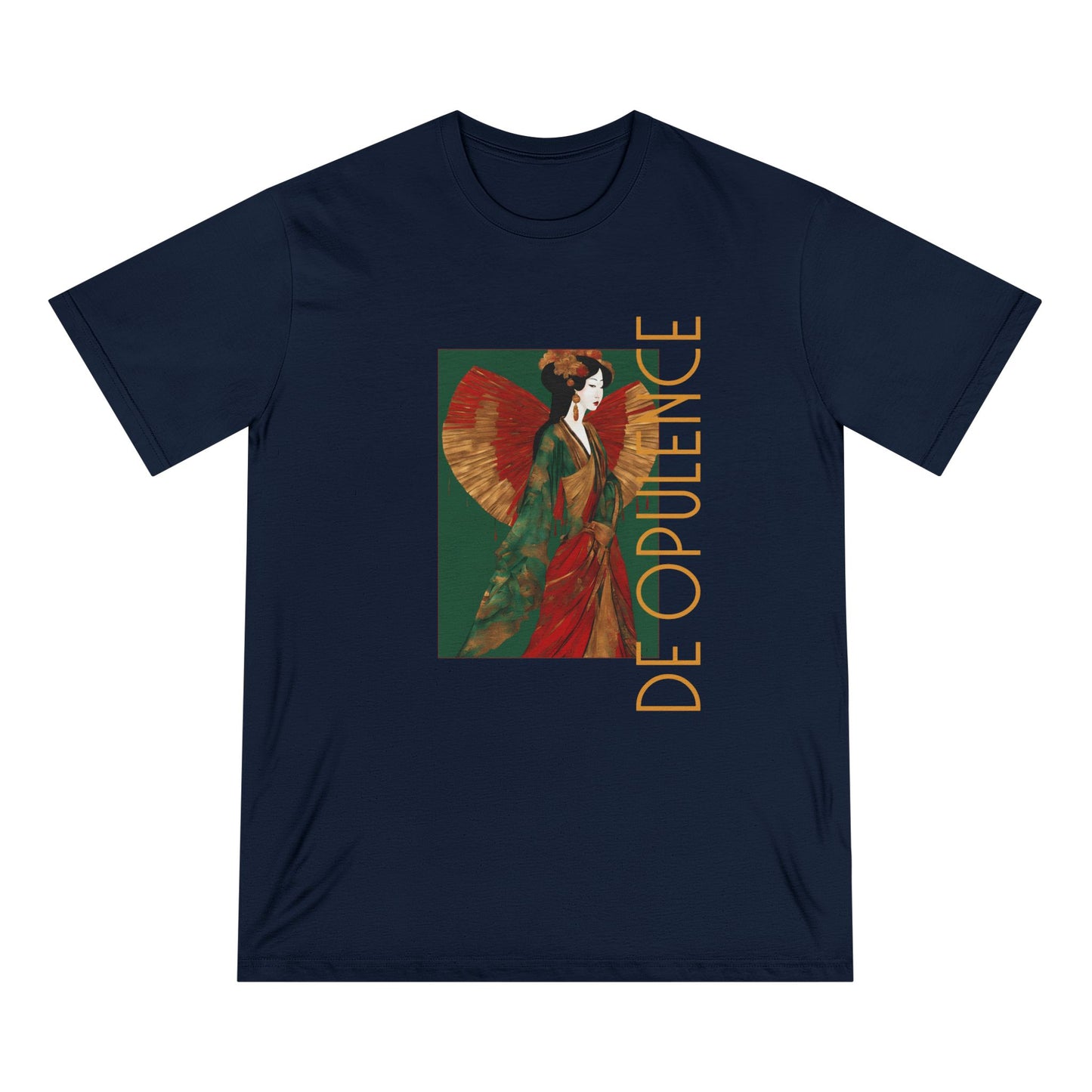 Elegant De Opulence Organic T-Shirt - Stylish & Sustainable Fashion