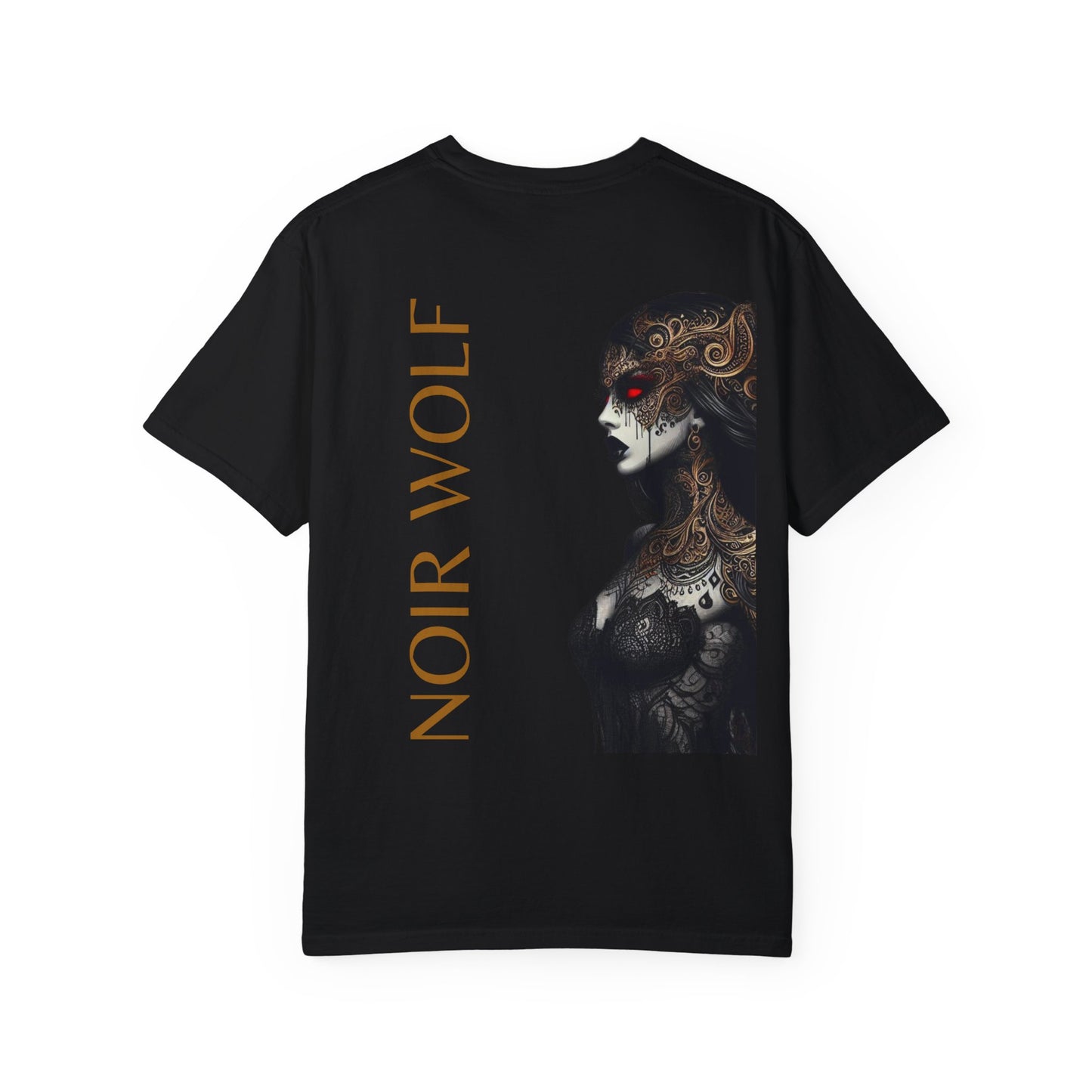 Unisex Garment-Dyed T-shirt De Opulence by Noir Wolf