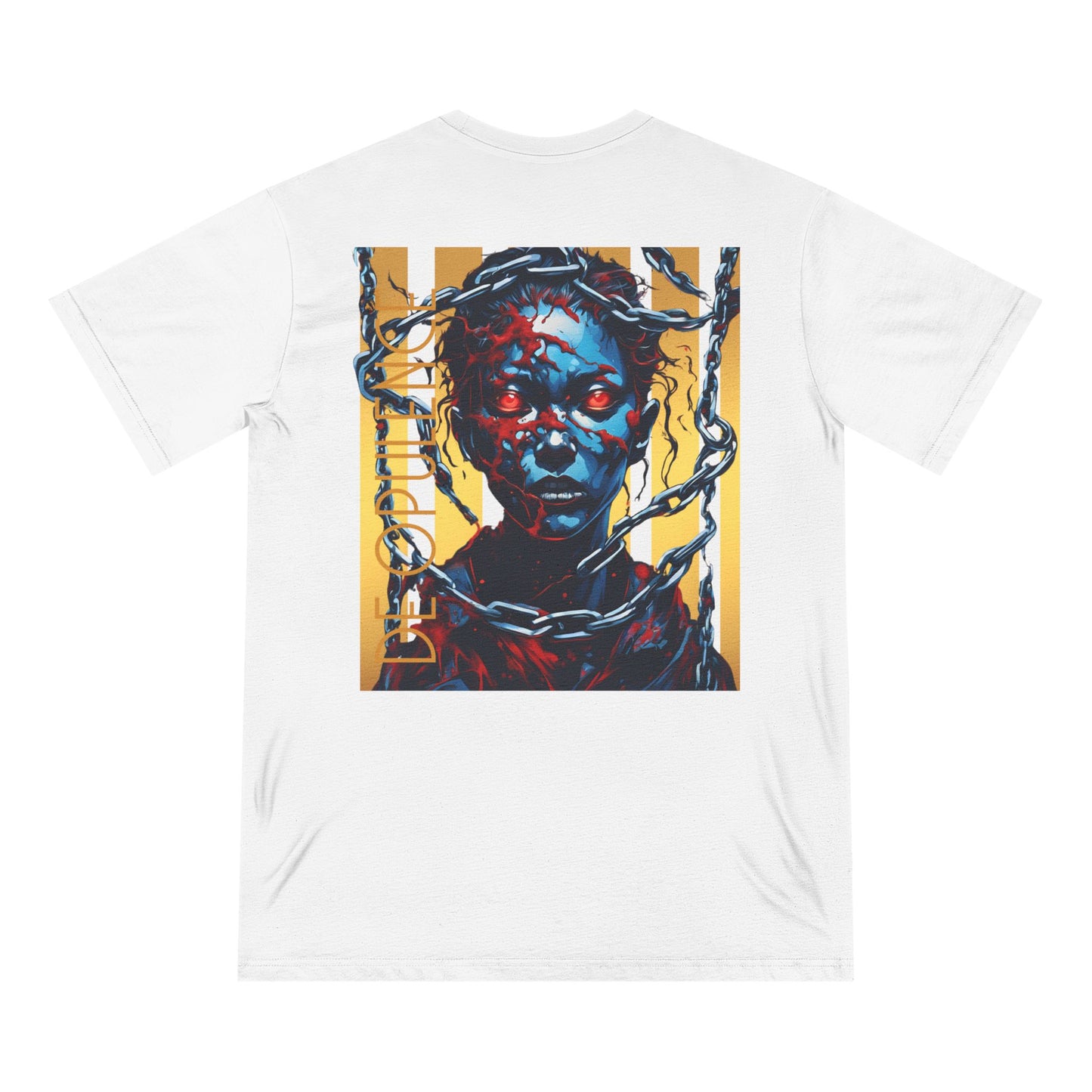 Noir Wolf Butterfly Organic T-Shirt - Artistic Graphic Tee for Nature Lovers