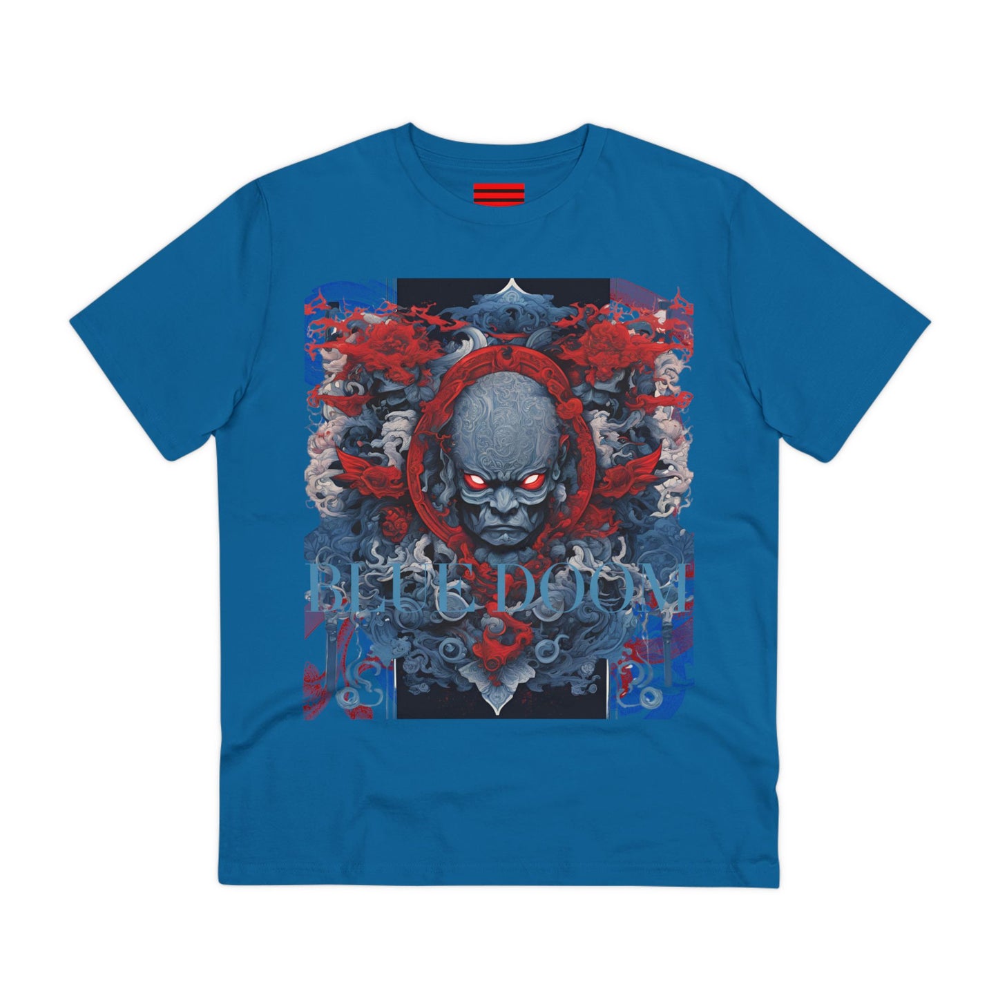 Organic Creator T-shirt - Unisex Blue Doom by Noir Wolf