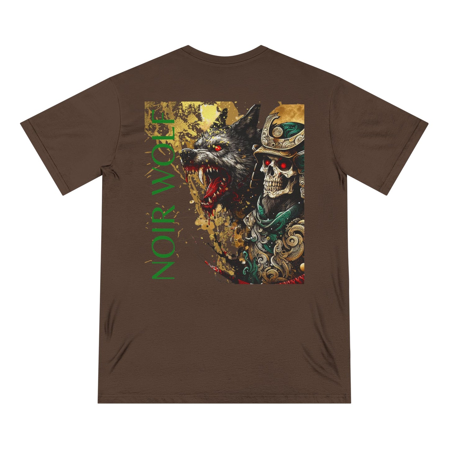 Unique Graphic Organic T-Shirt - De Opulence & Noir Wolf Designs