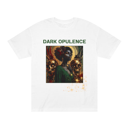 Dark Opulence Graphic Tee — Noir Wolf Skull Art T-Shirt