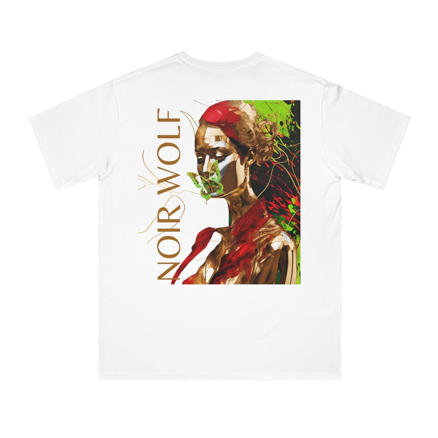Vibrant Art-Inspired Organic Unisex Classic T-Shirt – 'DE OPULENCE' & 'NOIR WOLF' Designs