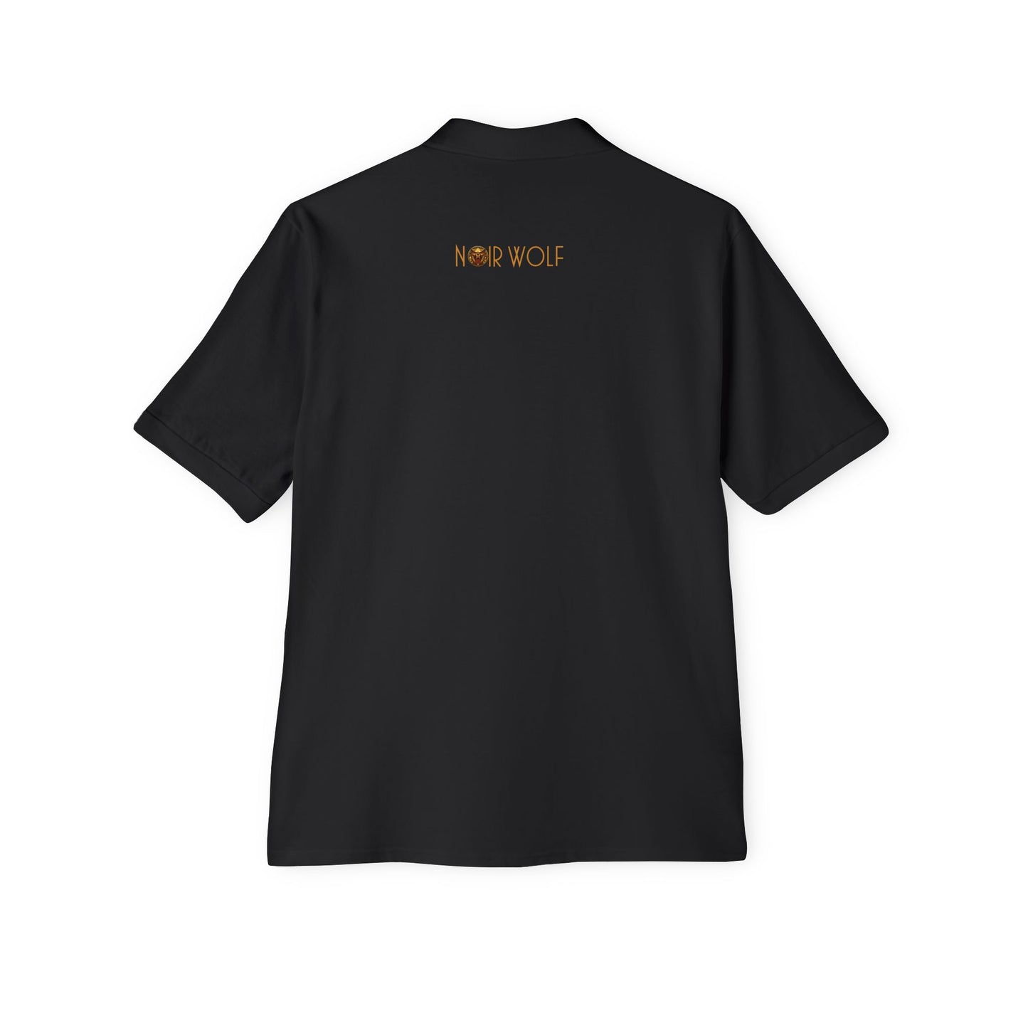 Men's Piqué Polo De Opulence by Noir Wolf