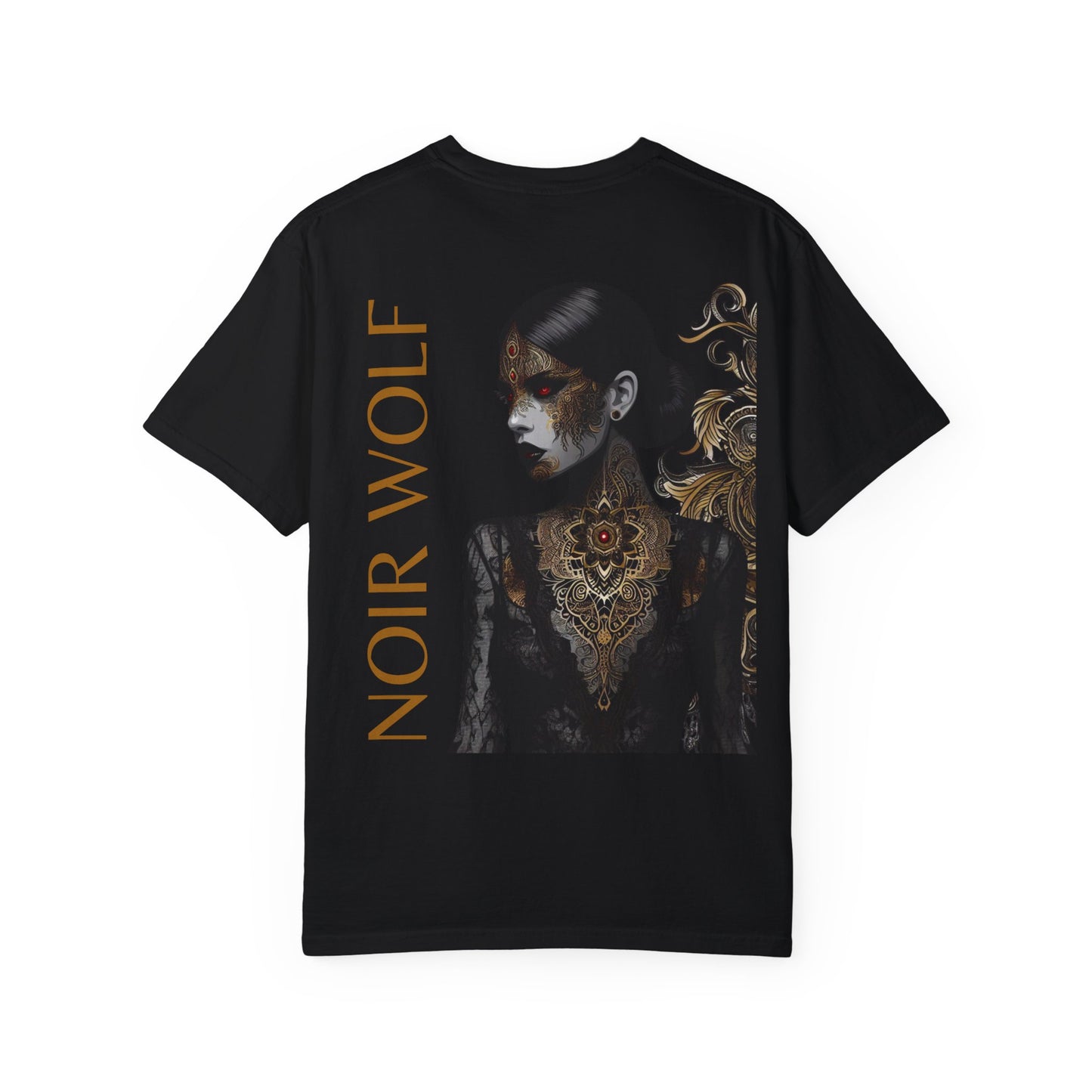 Unisex Garment-Dyed T-shirt De Opulence by Noir Wolf