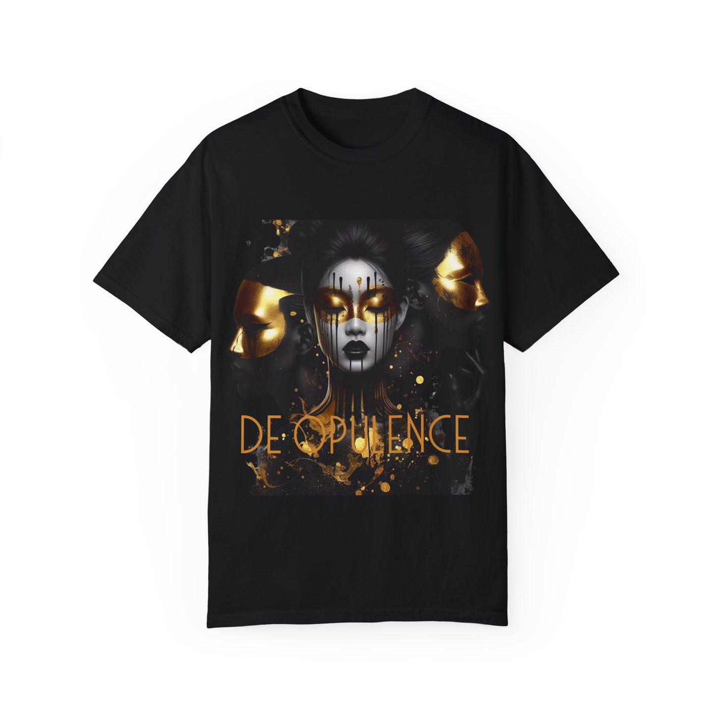 Unisex Garment-Dyed T-shirt De Opulence by Noir Wolf