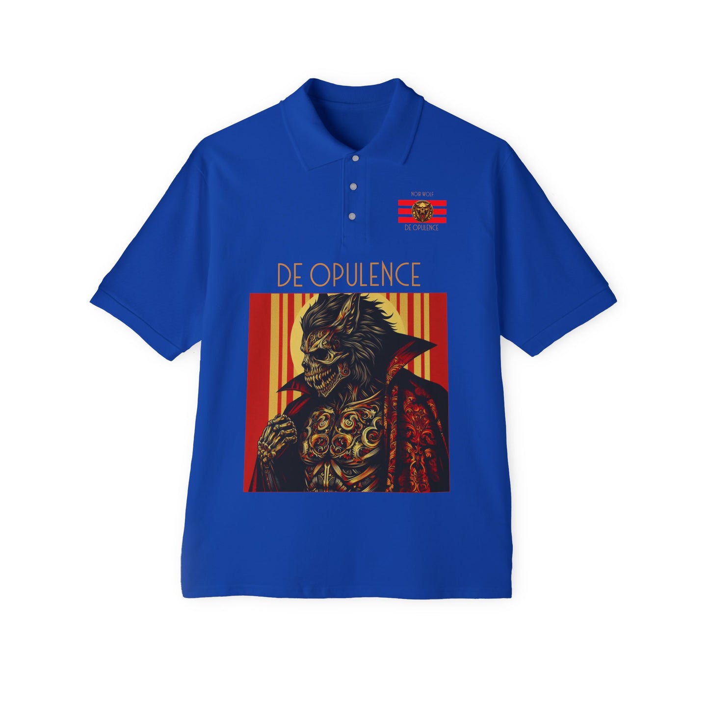 Polo Shirt - De Opulence Regal Horror Fashion for the Bold Star Royal