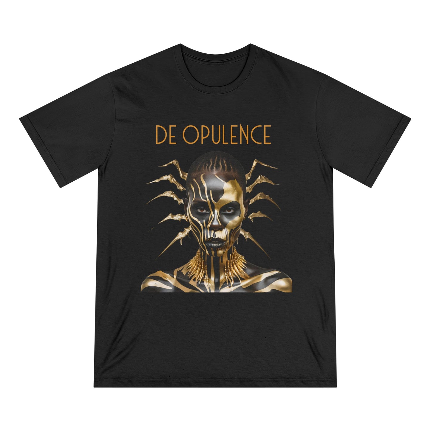 Organic Graphic T-Shirt - De Opulence & Noir Wolf