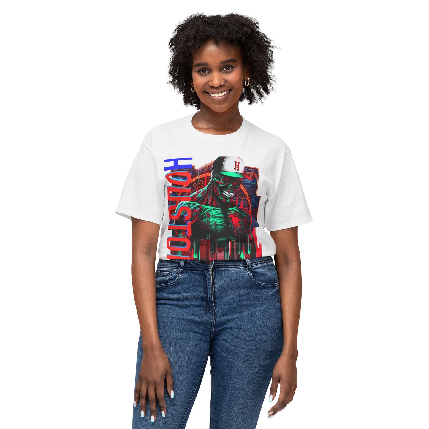 Unisex HD Cotton™ T-shirt Houston Noir Wolf