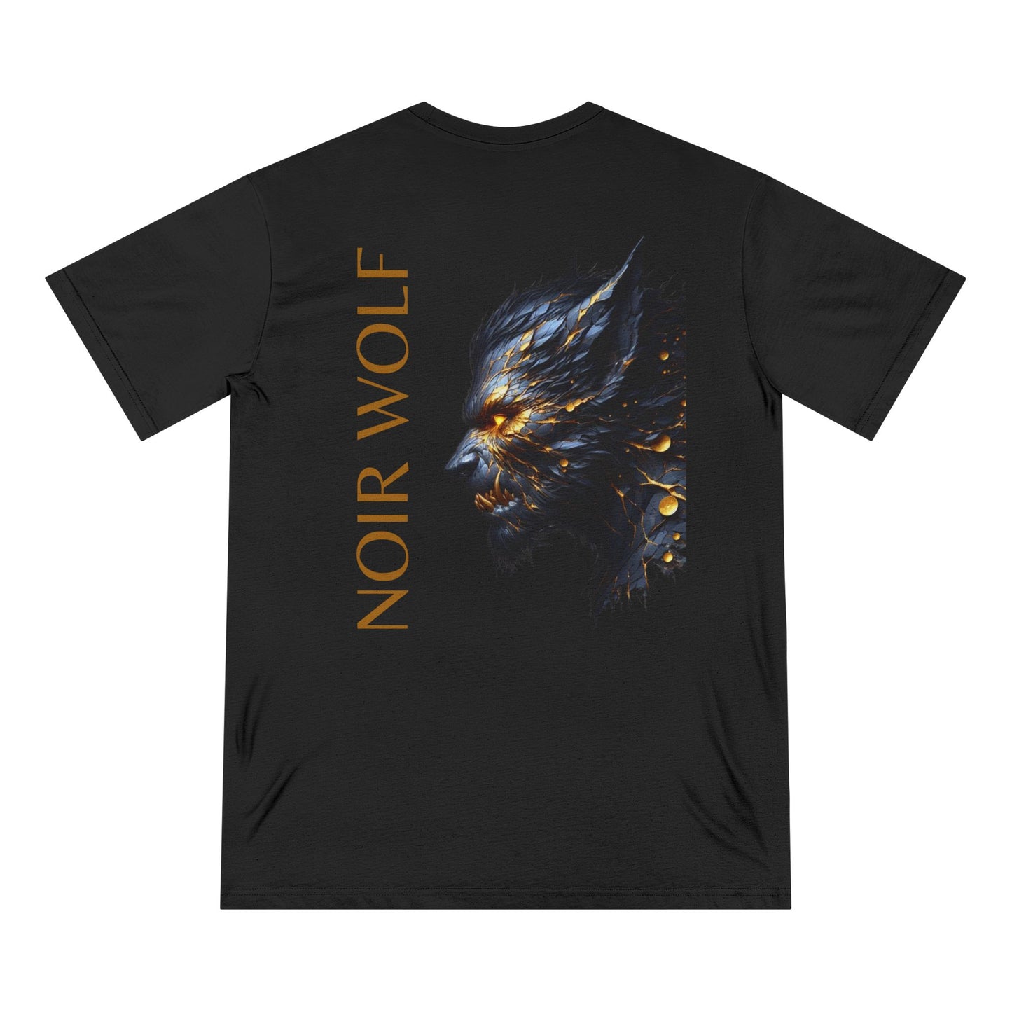 Organic Graphic T-Shirt - De Opulence & Noir Wolf