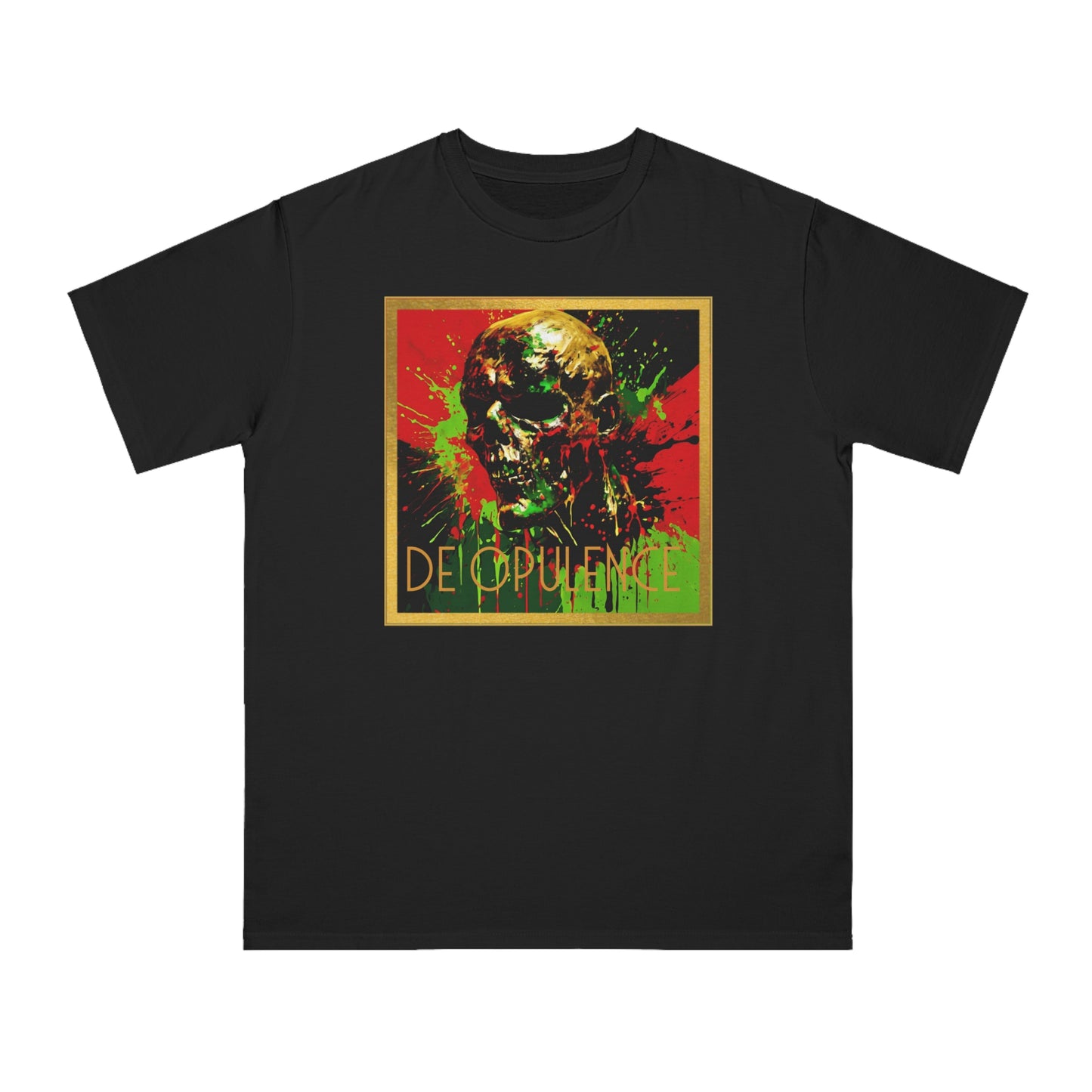 Vibrant Art-Inspired Organic Unisex Classic T-Shirt – 'DE OPULENCE' & 'NOIR WOLF' Designs