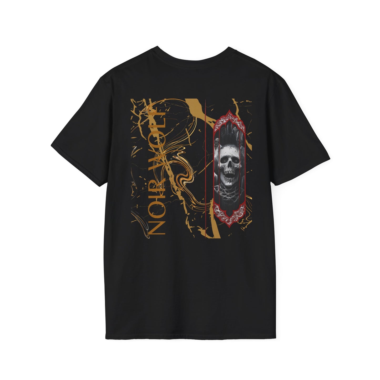 Unisex Softstyle T-Shirt - Gothic Opulence Graphic Tee