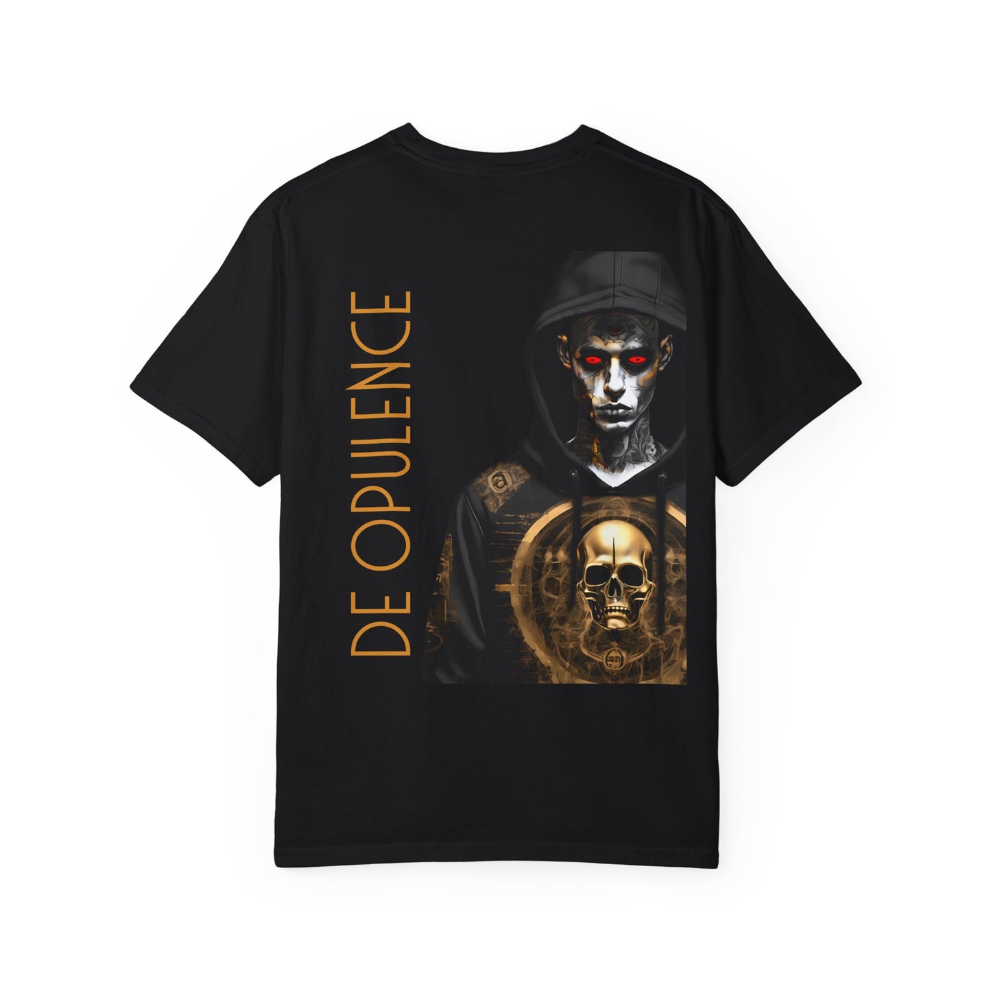 Unisex Garment-Dyed T-shirt De Opluence by Noir Wolf