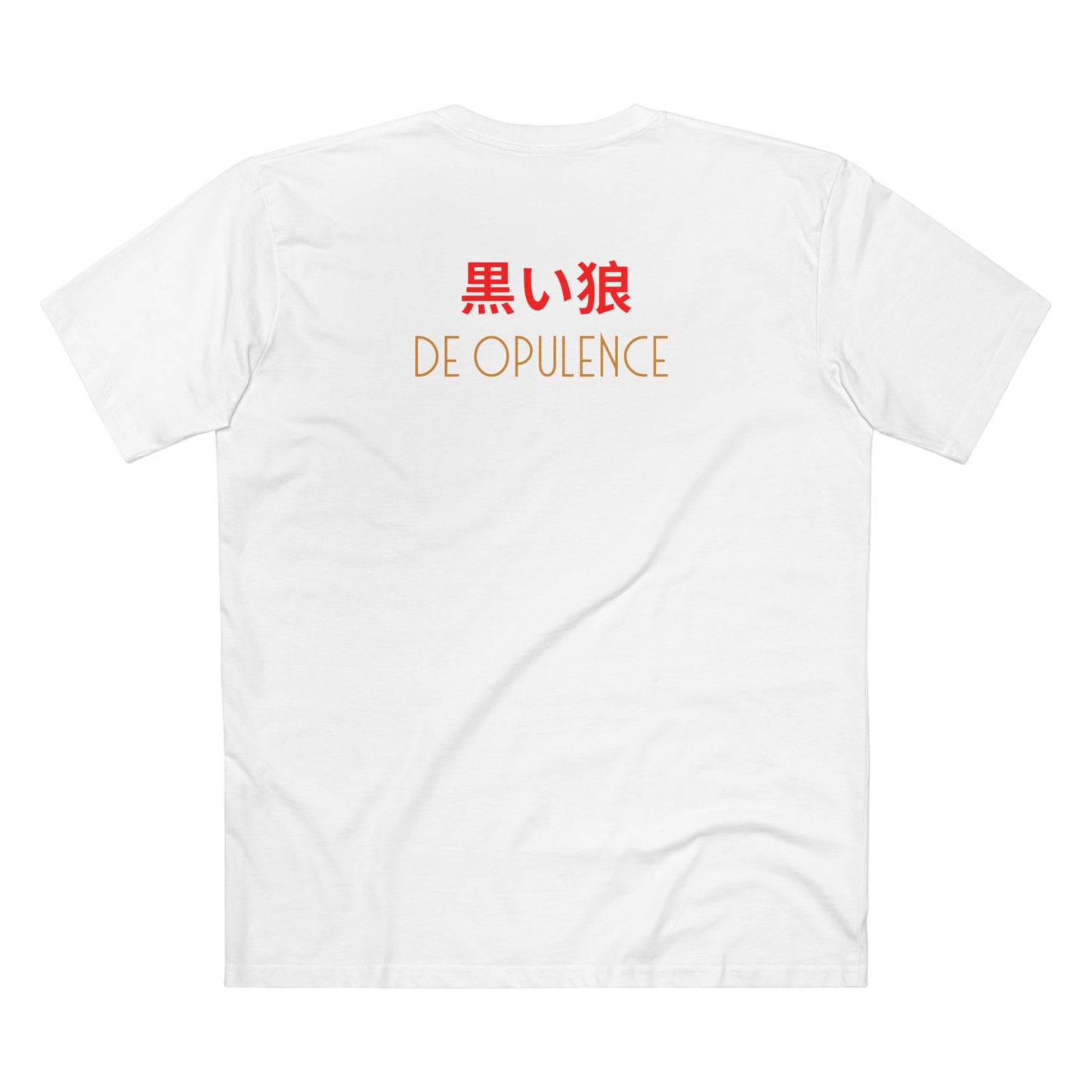 Men's Staple Tee De Opulence By Noir Wolf