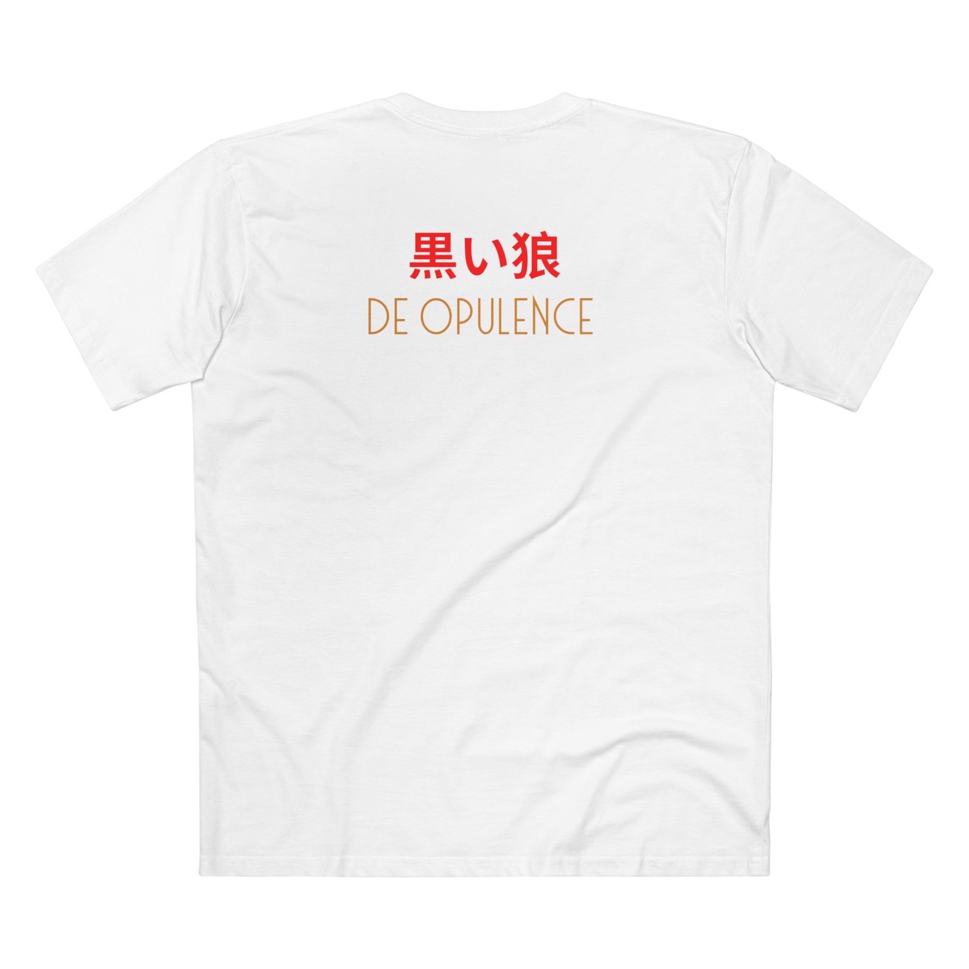 Men's Staple Tee De Opulence By Noir Wolf