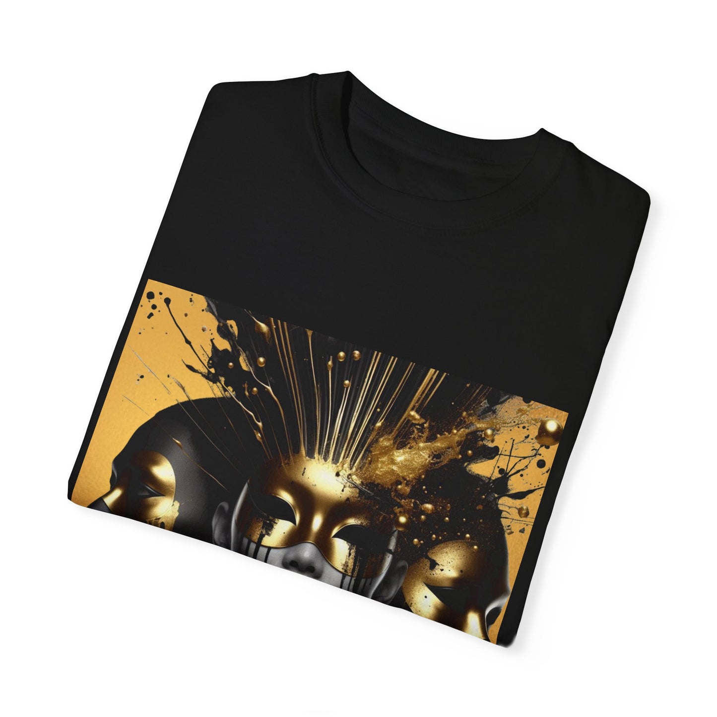 Unisex Garment-Dyed T-shirt  De Opulence by Noir Wolf