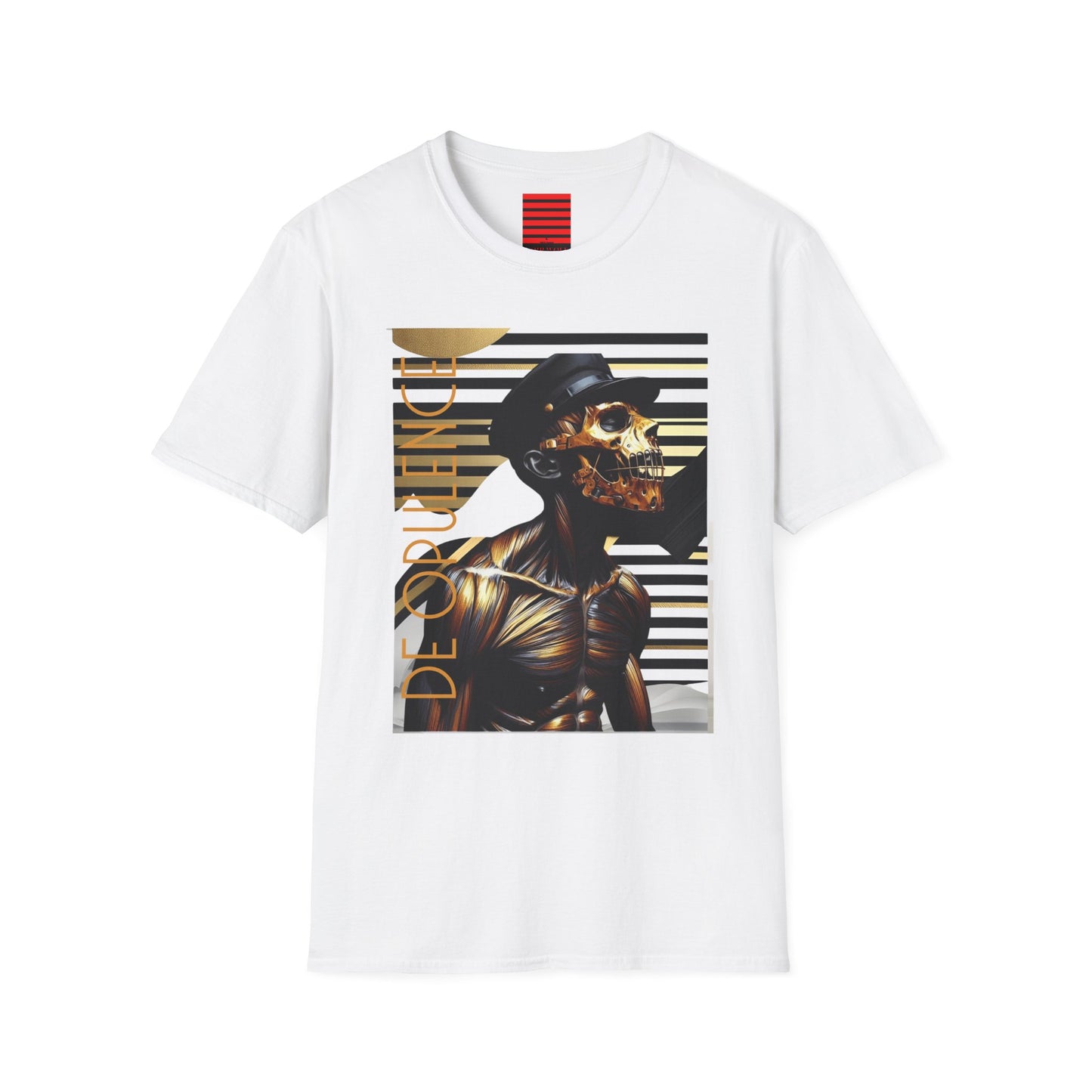 Artistic Unisex Softstyle T-Shirt - Unique Graphic Design