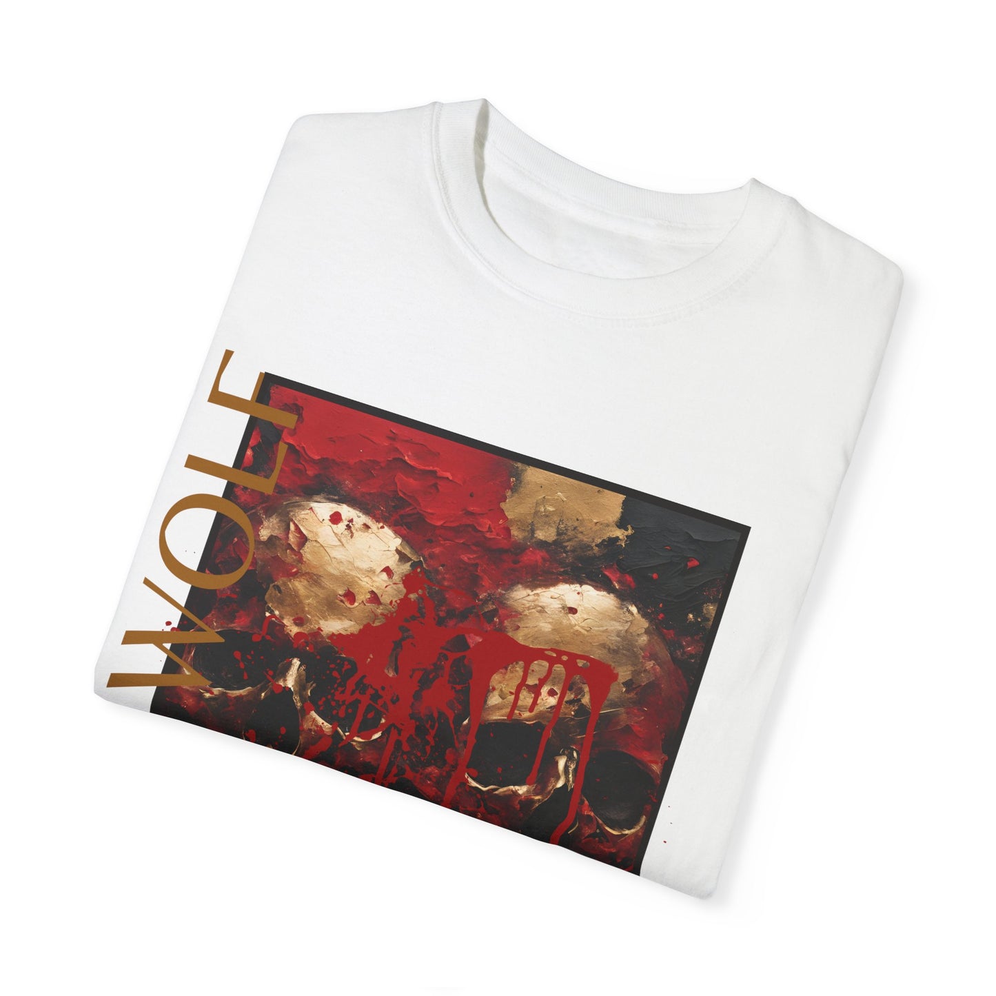 Unisex Garment-Dyed T-shirt De Opulence by Noir Wolf