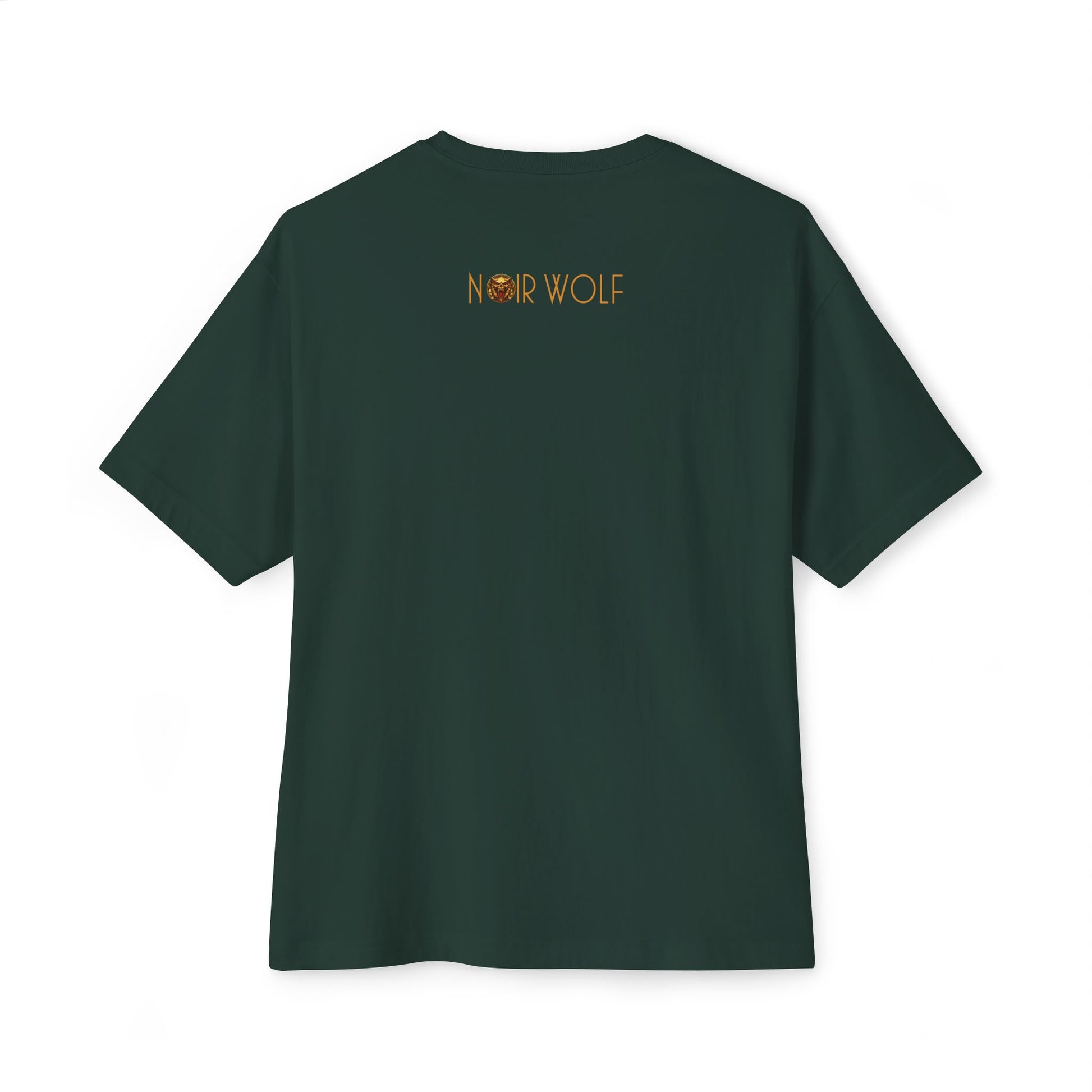 Unisex Oversized Boxy Tee De Opulence by Noir Wolf the style of grace