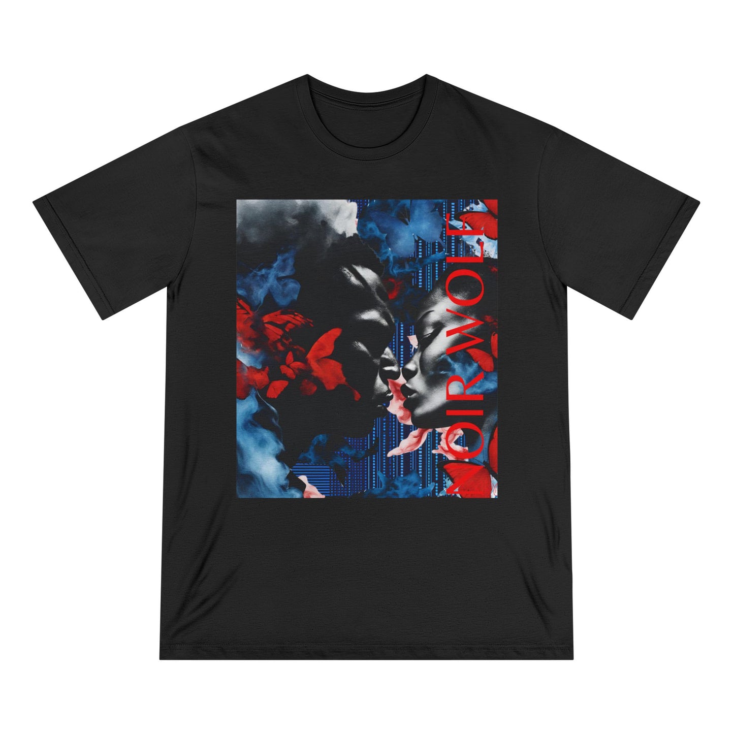 Organic Staple T-shirt NOIR WOLF