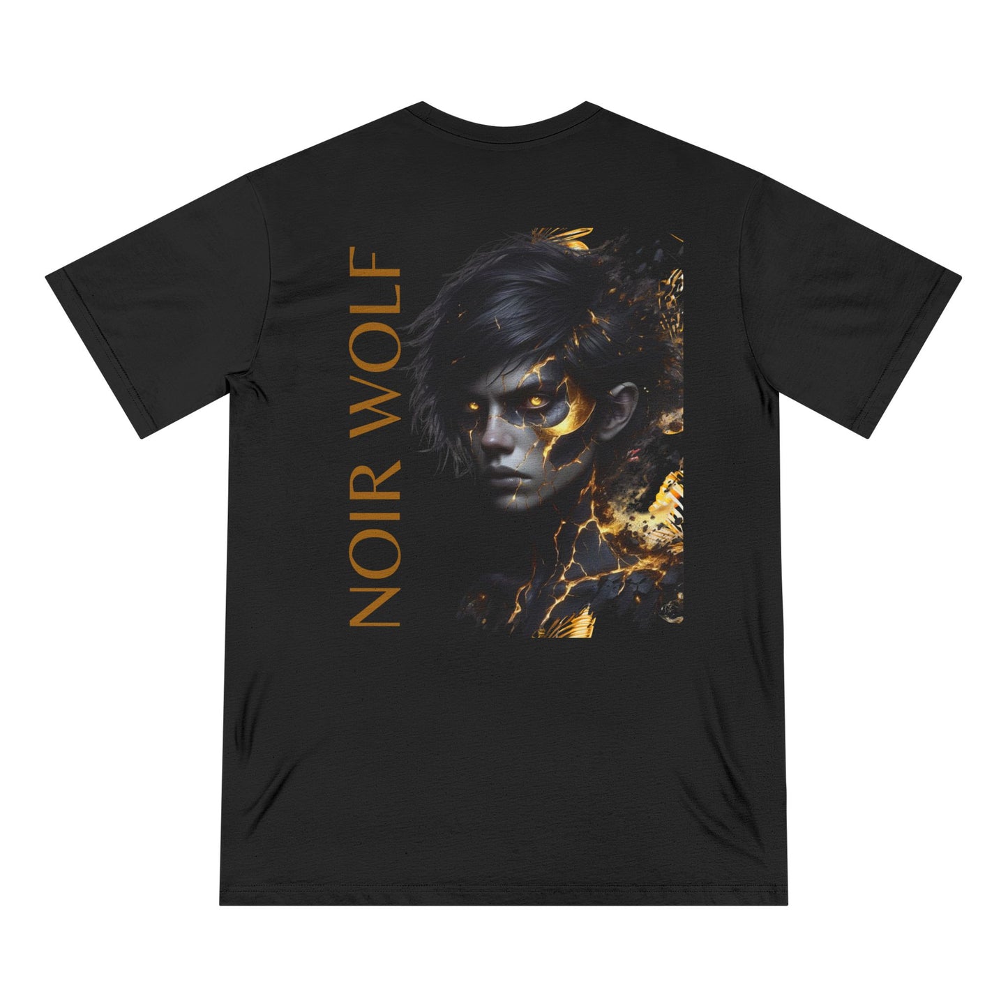 Organic Staple T-Shirt - DE OPULENCE & NOIR WOLF Graphic Tees for Art Lovers