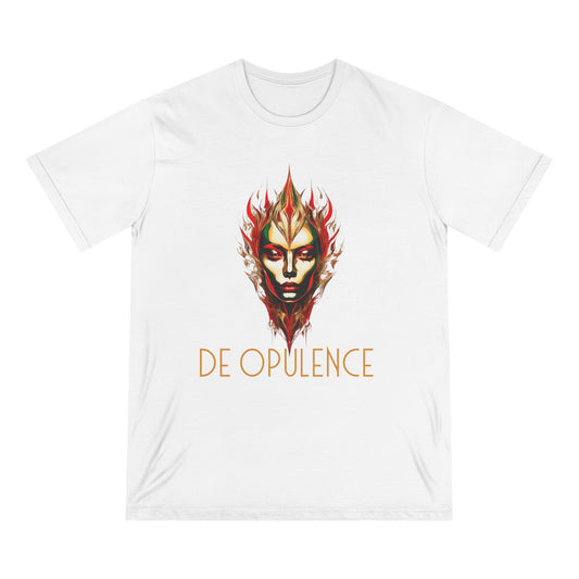 Luxury Art Tee - 'De Opulence' & 'Noir Wolf' Design - Organic Cotton T-Shirt