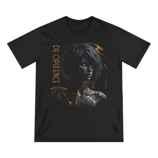 De Opulence & Noir Wolf Graphic T-Shirt - Unisex Organic Cotton Tee