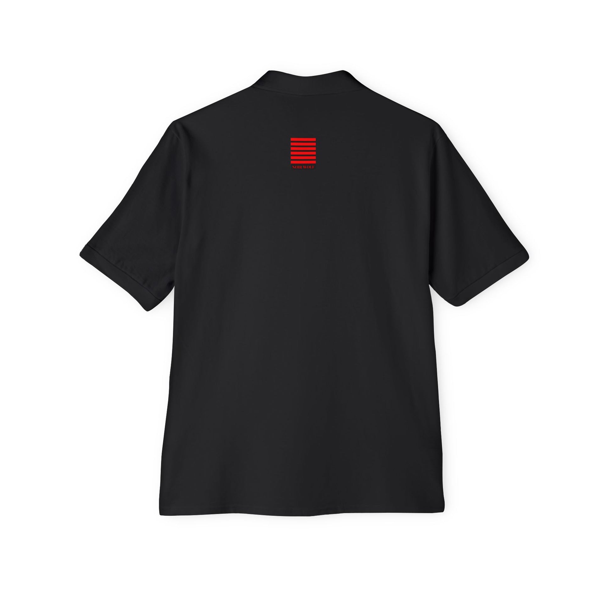 Men's Piqué Polo De Opulence by Noir Wolf
