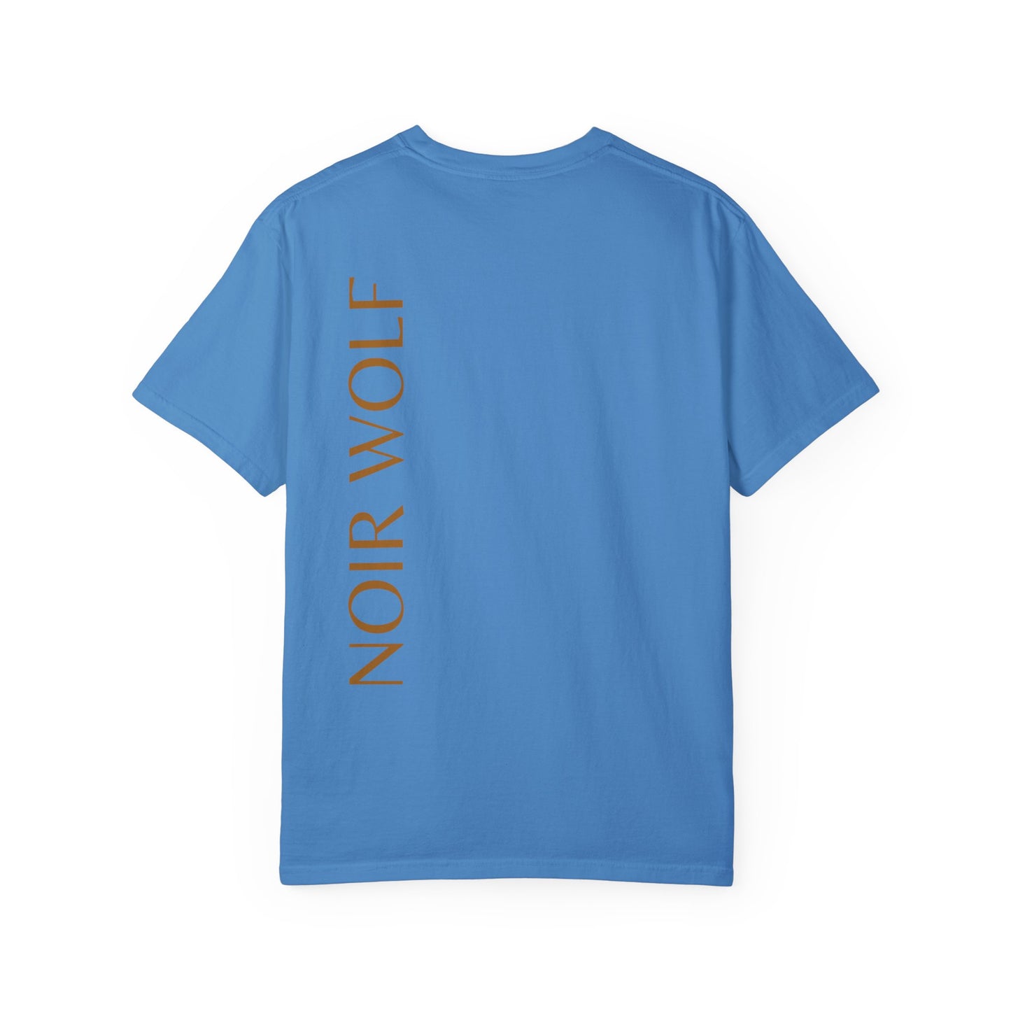 Unisex Garment-Dyed T-shirt Noir Wolf by De opulence