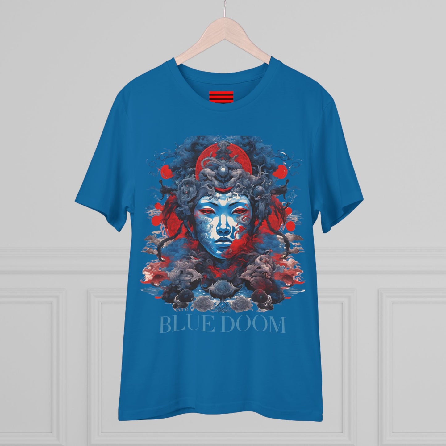Organic Creator T-shirt - Unisex Blue Doom by Noir Wolf