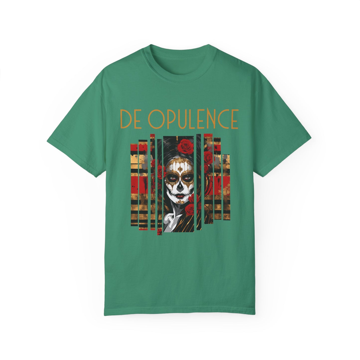 Unisex Garment-Dyed T-shirt  De Opulence by Noir Wolf