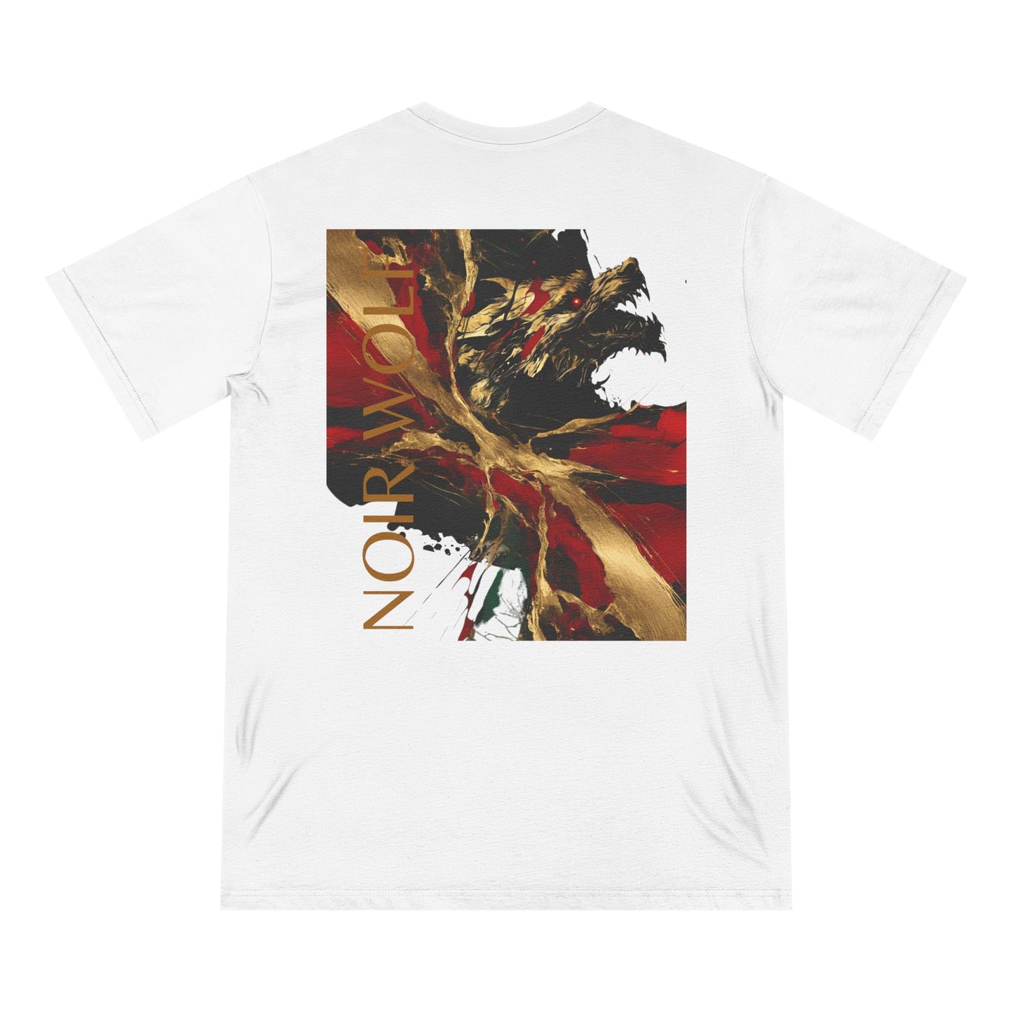 Artistic Statement Organic T-Shirt - 'Opulence' & 'Noir Wolf' Graphic Tee